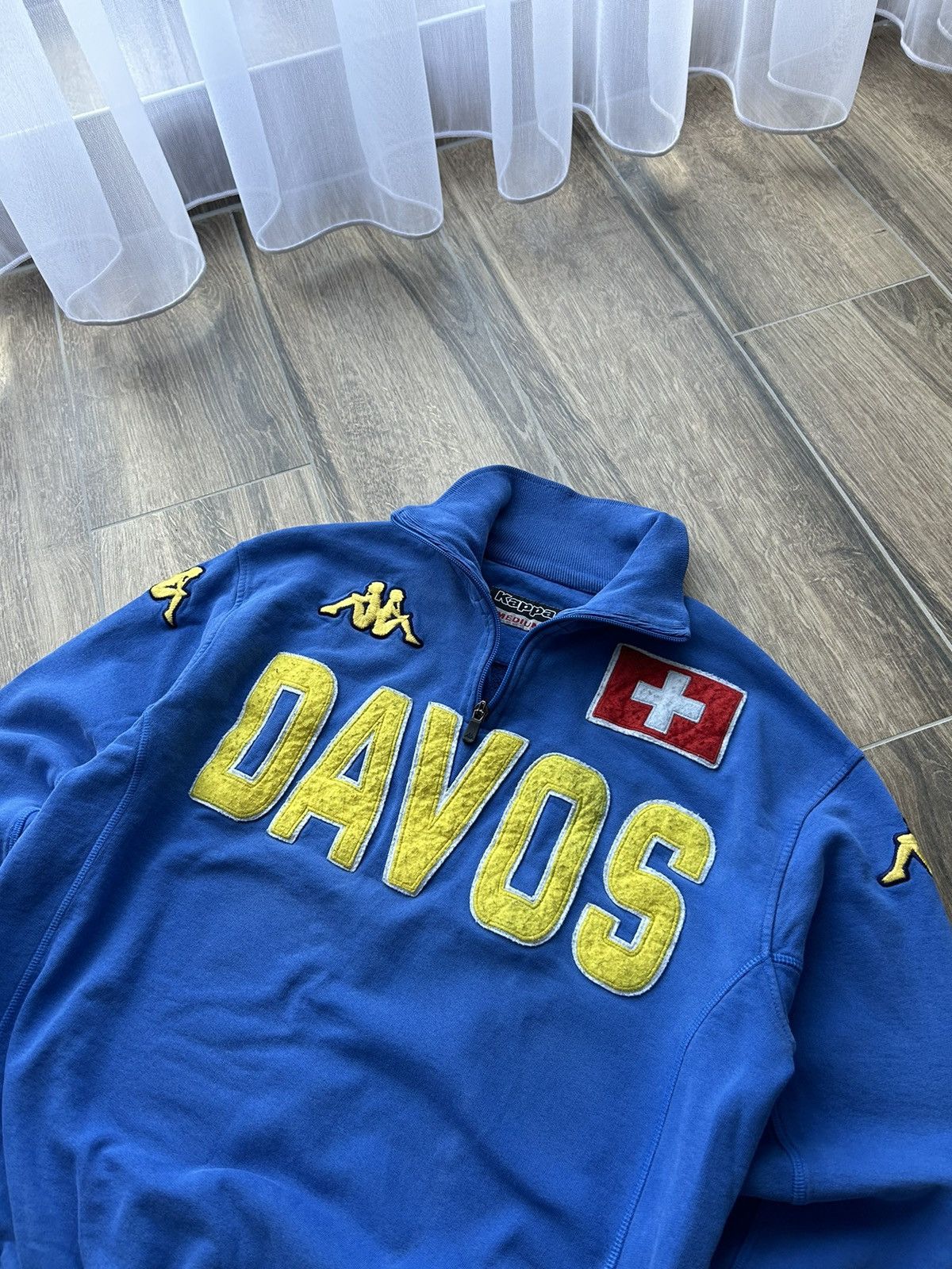 Kappa Vintage Kappa Davos Switzerland 🇨🇭 national sweatshirt Size US M / EU 48-50 / 2 - 2 Thumbnail