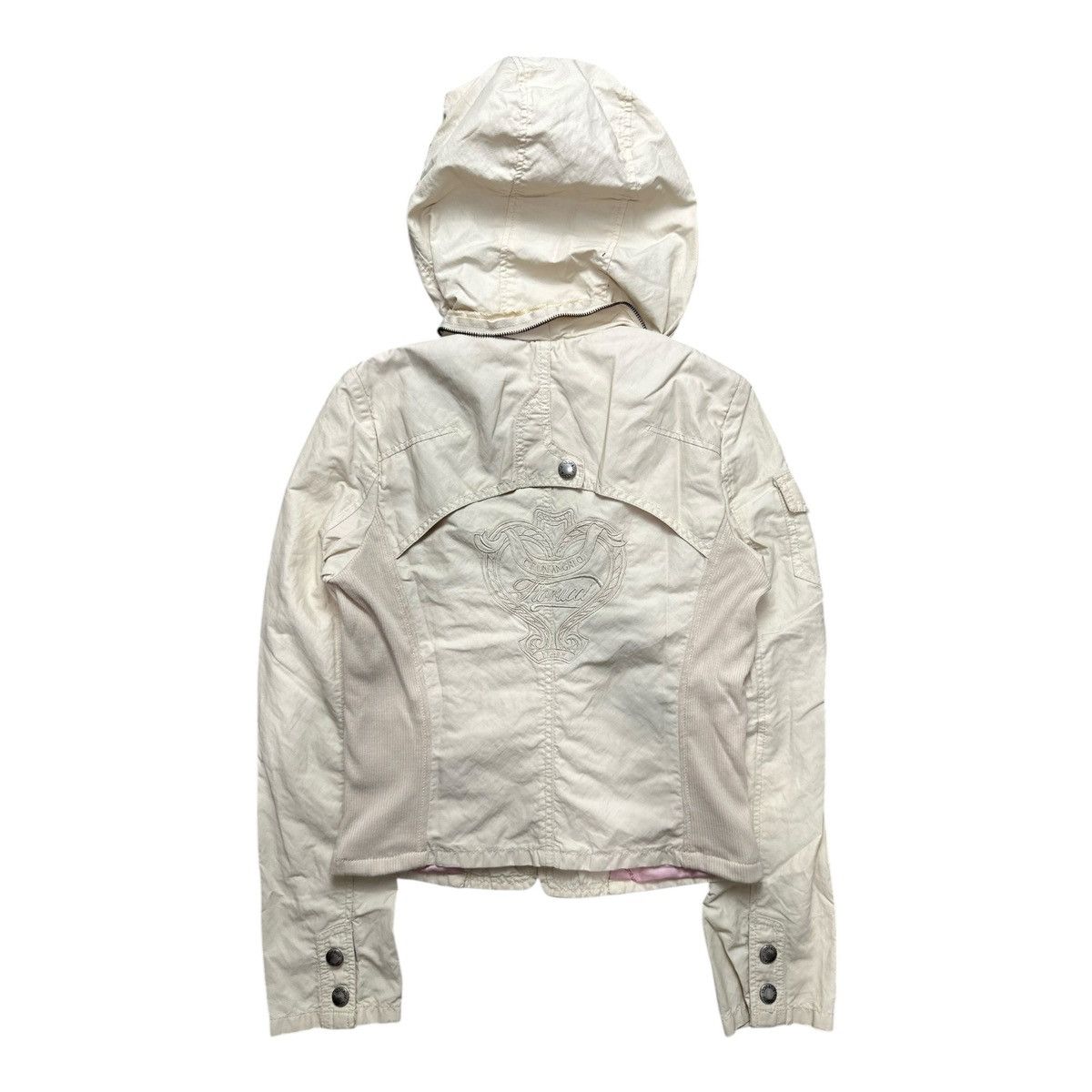 Fiorucci ARCHIVE VINTAGE FIORUCCI BONO JACKET MULTI POCKET GOA STYLE Size S / US 4 / IT 40 - 2 Thumbnail