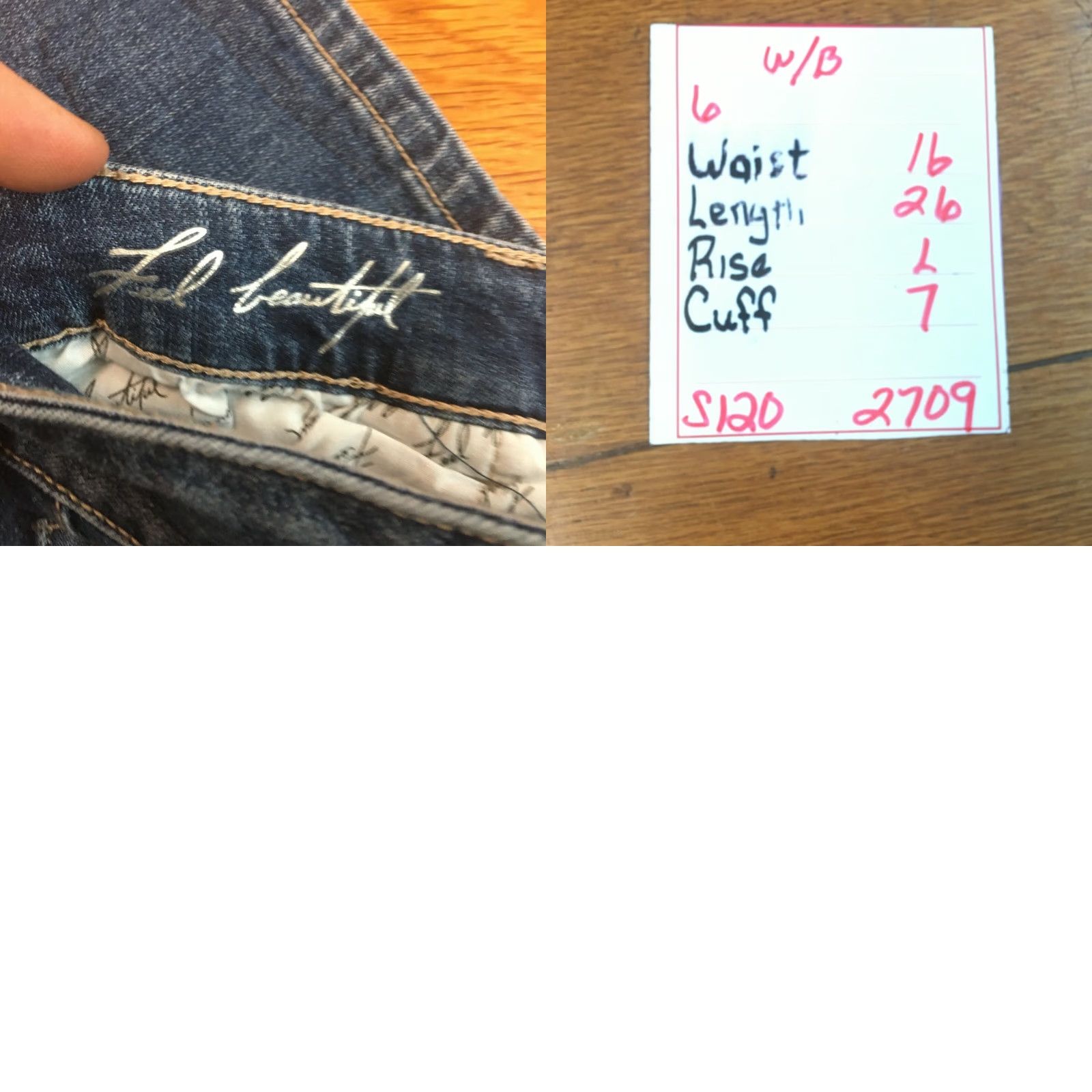 White House Black Market White House Black Market Blanc Womens Denim Jeans Blue Size 6 Crop Leg Casual Straight 5-Pocket Design Regular Rise Low Cotton Denim Blue Womens Size 28" / US 6 / IT 42 - 8 Thumbnail