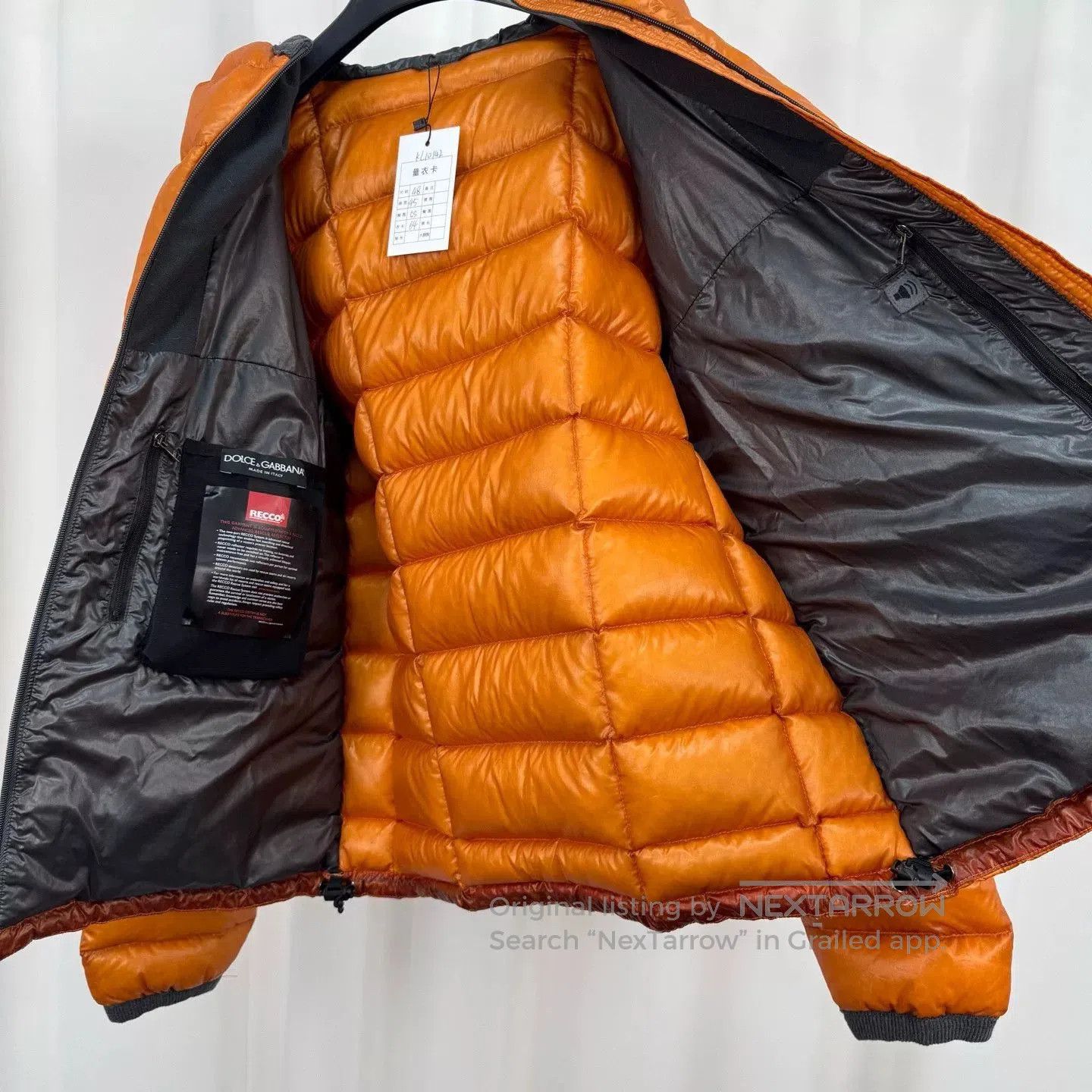 Dolce & Gabbana dolce & gabbana orange puffer jacket. Size US L / EU 52-54 / 3 - 6 Thumbnail