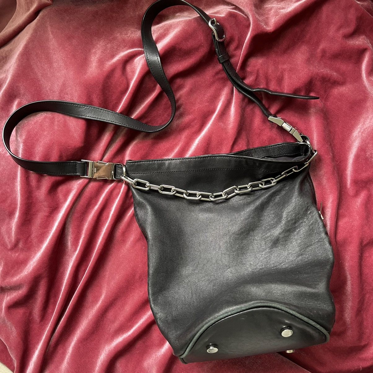 Alexander Wang ✨SOLD✨ ALEXANDER WANG • ATTICA SOFT DRY SACK LEATHER BAG Size ONE SIZE - 2 Thumbnail