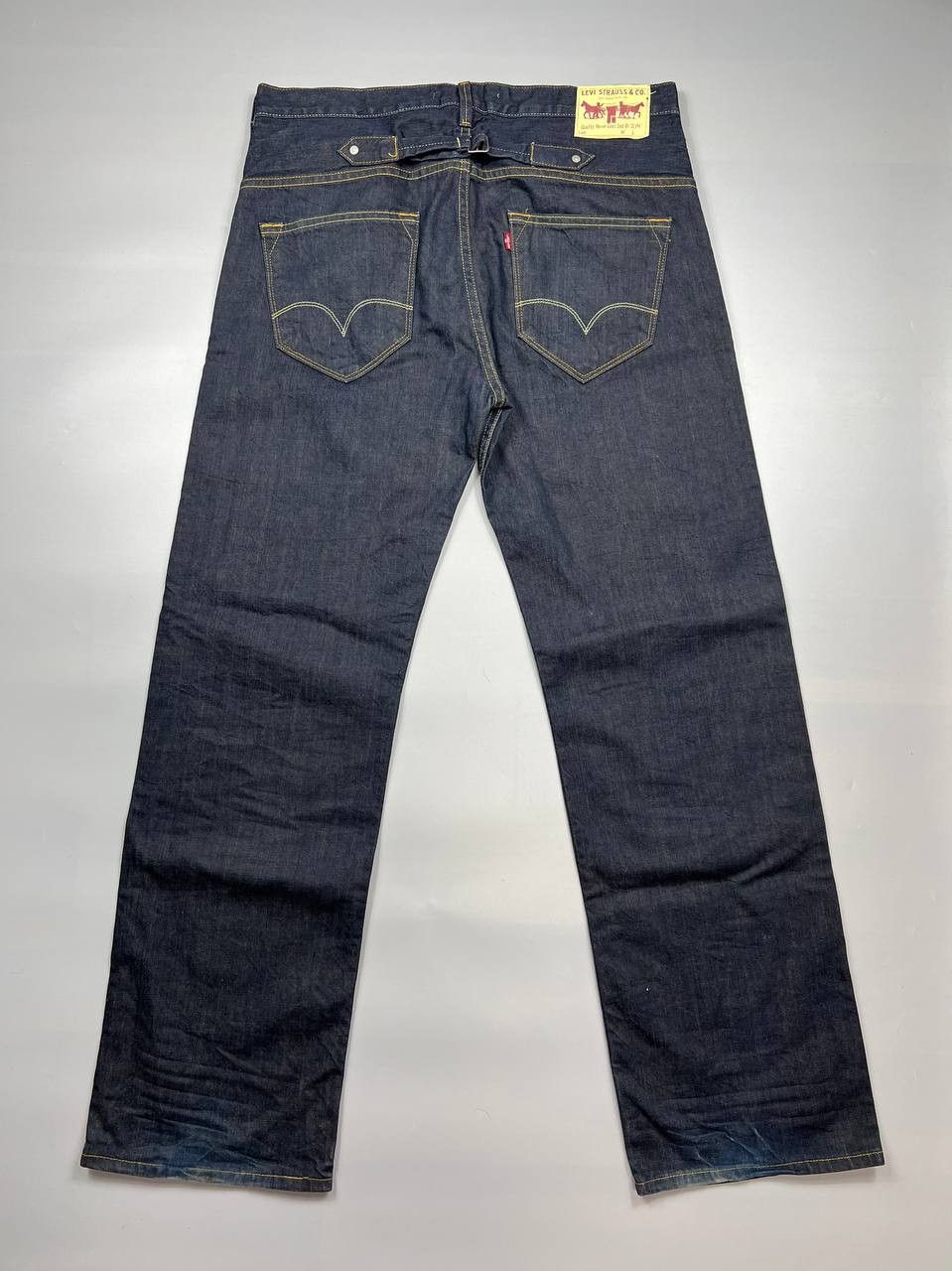 Levi's Vintage Levi's Bootcut 503 Loose Selvedge Jeans Flared Denim Size US 36 / EU 52 - 9 Thumbnail