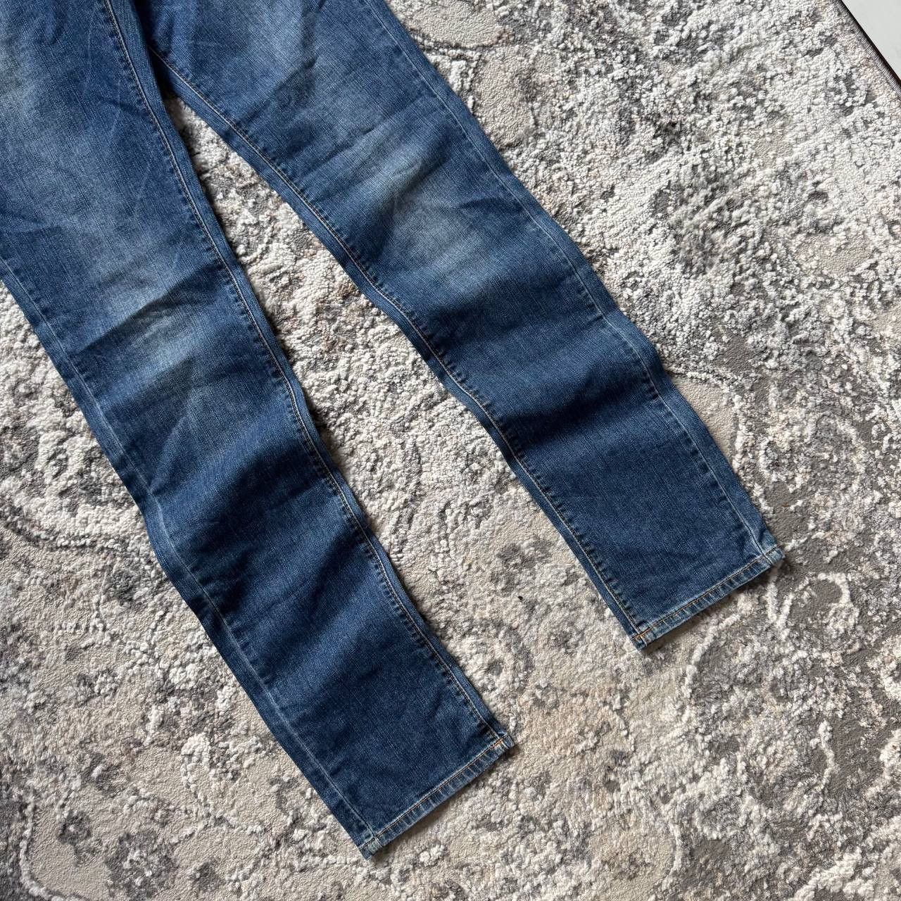 John Galliano RARE John Galliano Vintage Denim Jeans Rhinestone Logo Size 30" / US 8 / IT 44 - 3 Thumbnail