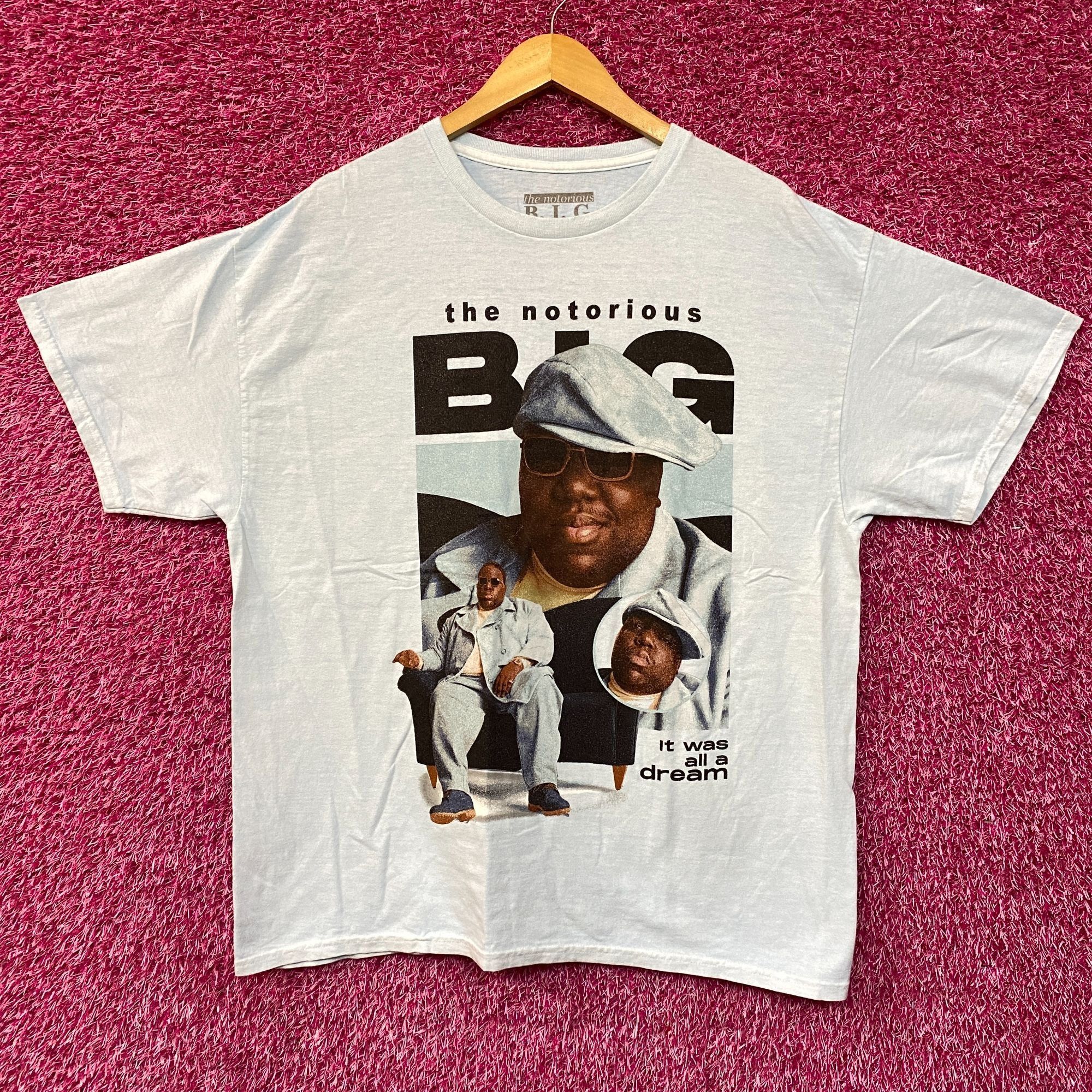 Rap Tees The Notorious B.I.G. It Was All A Dream T-shirt Large Size US L / EU 52-54 / 3 - 1 Thumbnail
