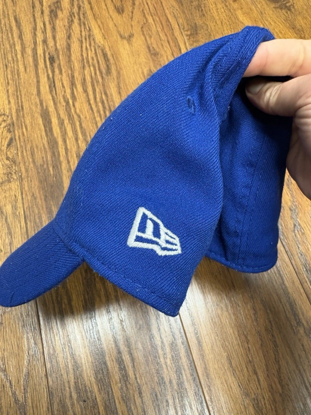 MLB Chicago Cubs Hat Large/XL Blue New Era 39Thirty MLB Genuine Size ONE SIZE - 3 Thumbnail