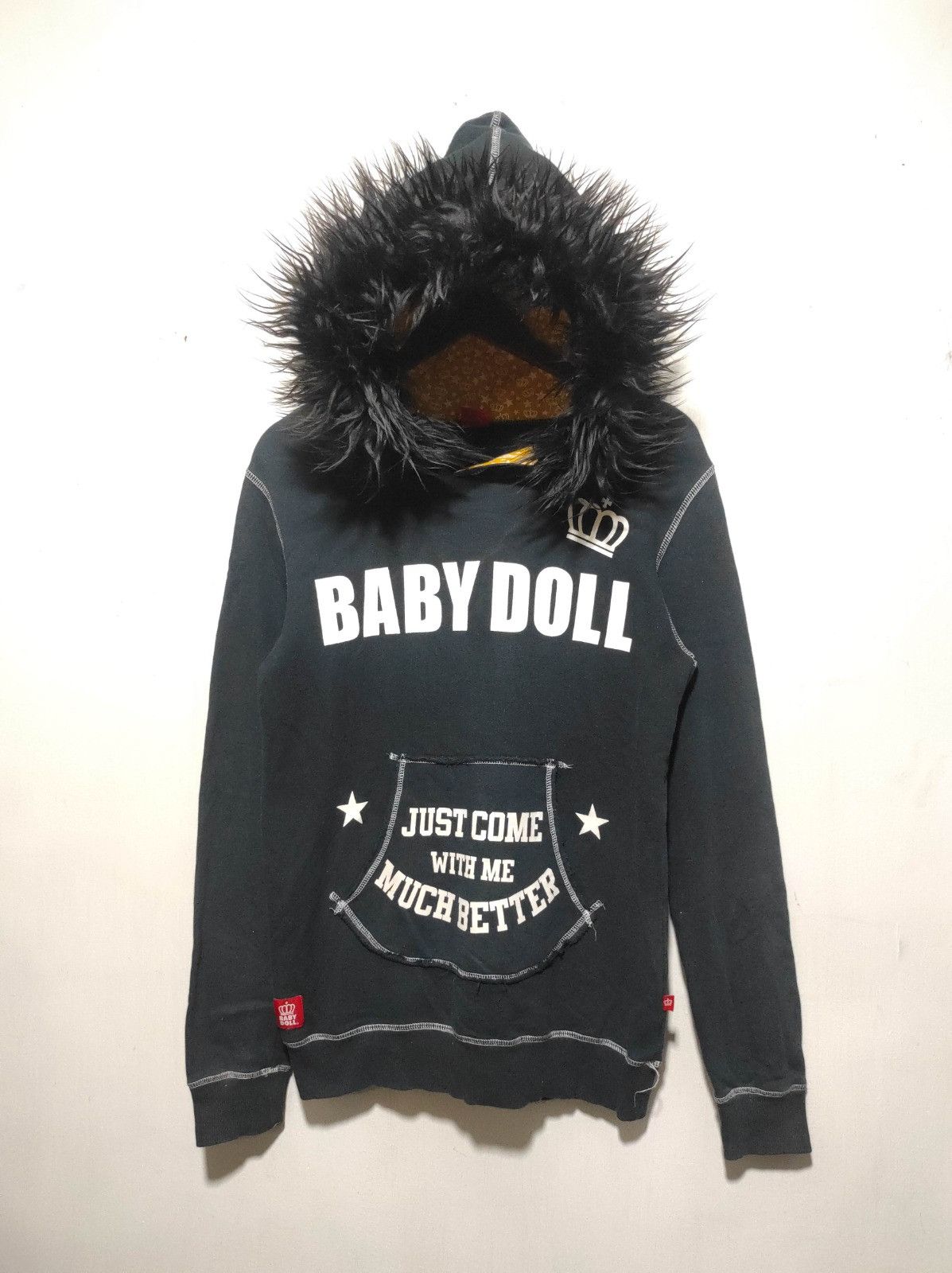 Other Baby Doll fur hoodie ifsix LGB style navy Size US S / EU 44-46 / 1 - 2 Thumbnail