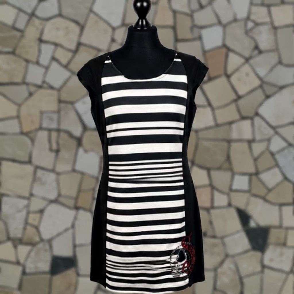 Desigual Desigual Tamy dress Womens striped Multicoloured Size XXL Size XXL / US 16-18 / IT 52-54 - 1 Thumbnail