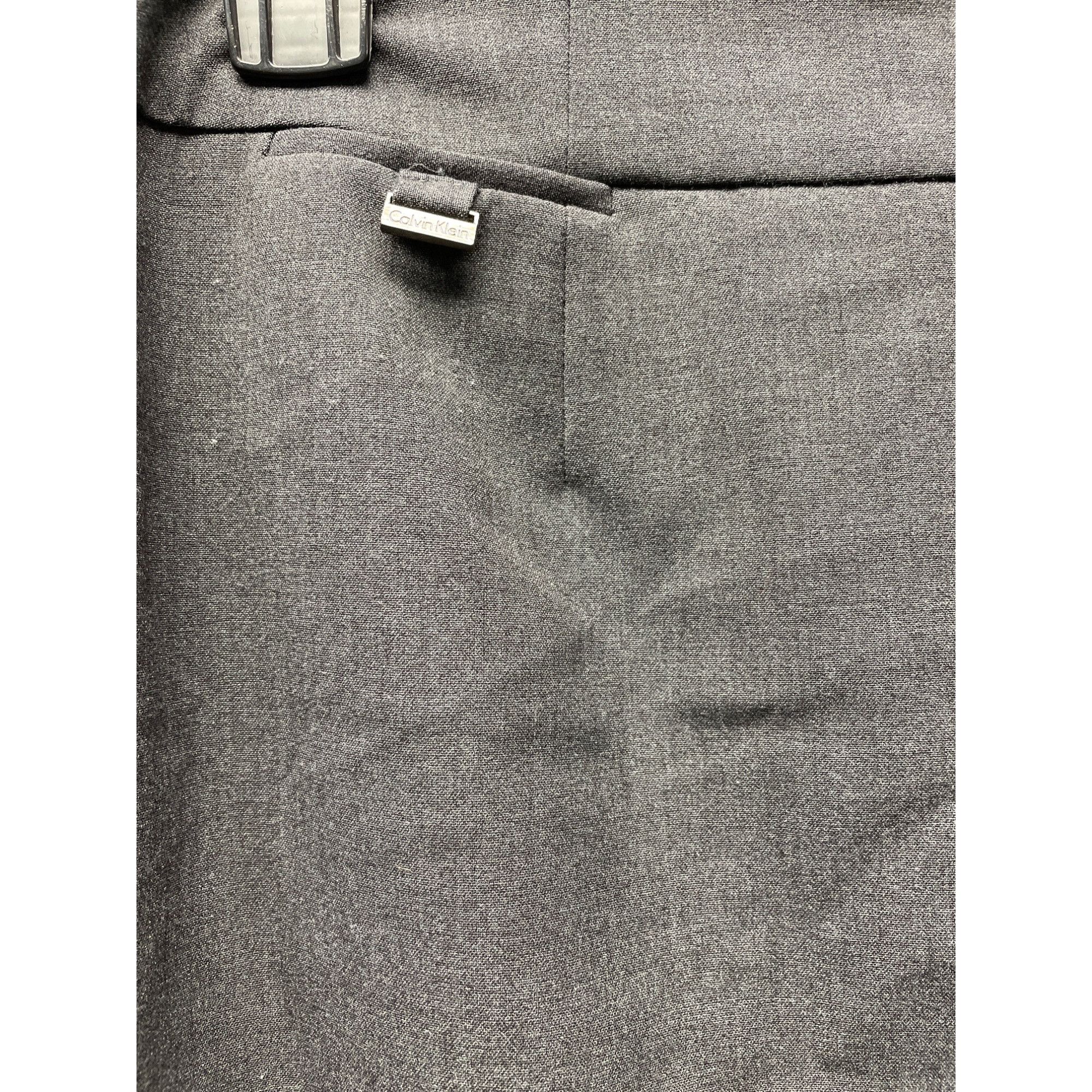 Calvin Klein Calvin Klein Women's Gray Skirt, Straight cut, fitted Back S Size 26" / US 2 / IT 38 - 2 Thumbnail