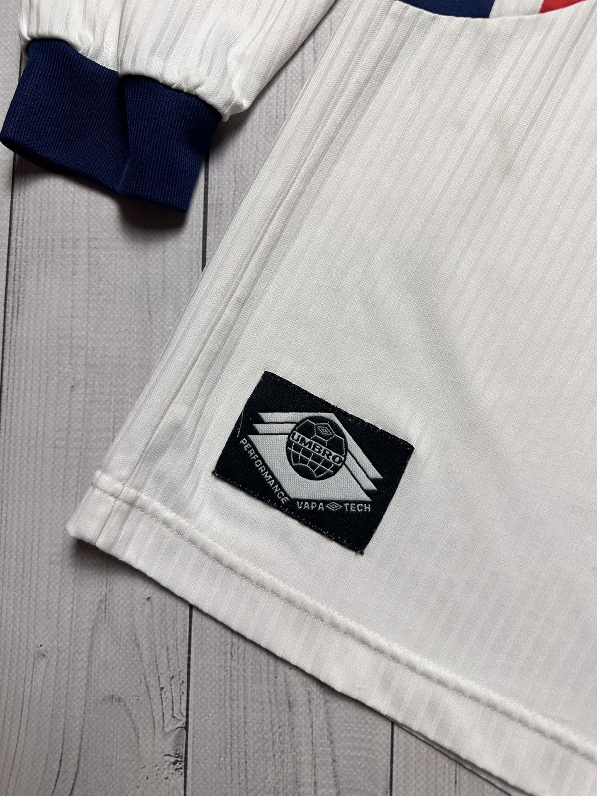 Umbro × Vintage Vintage England soccer jersey Umbro Fair play 15 long sleeve Size US XL / EU 56 / 4 - 3 Thumbnail