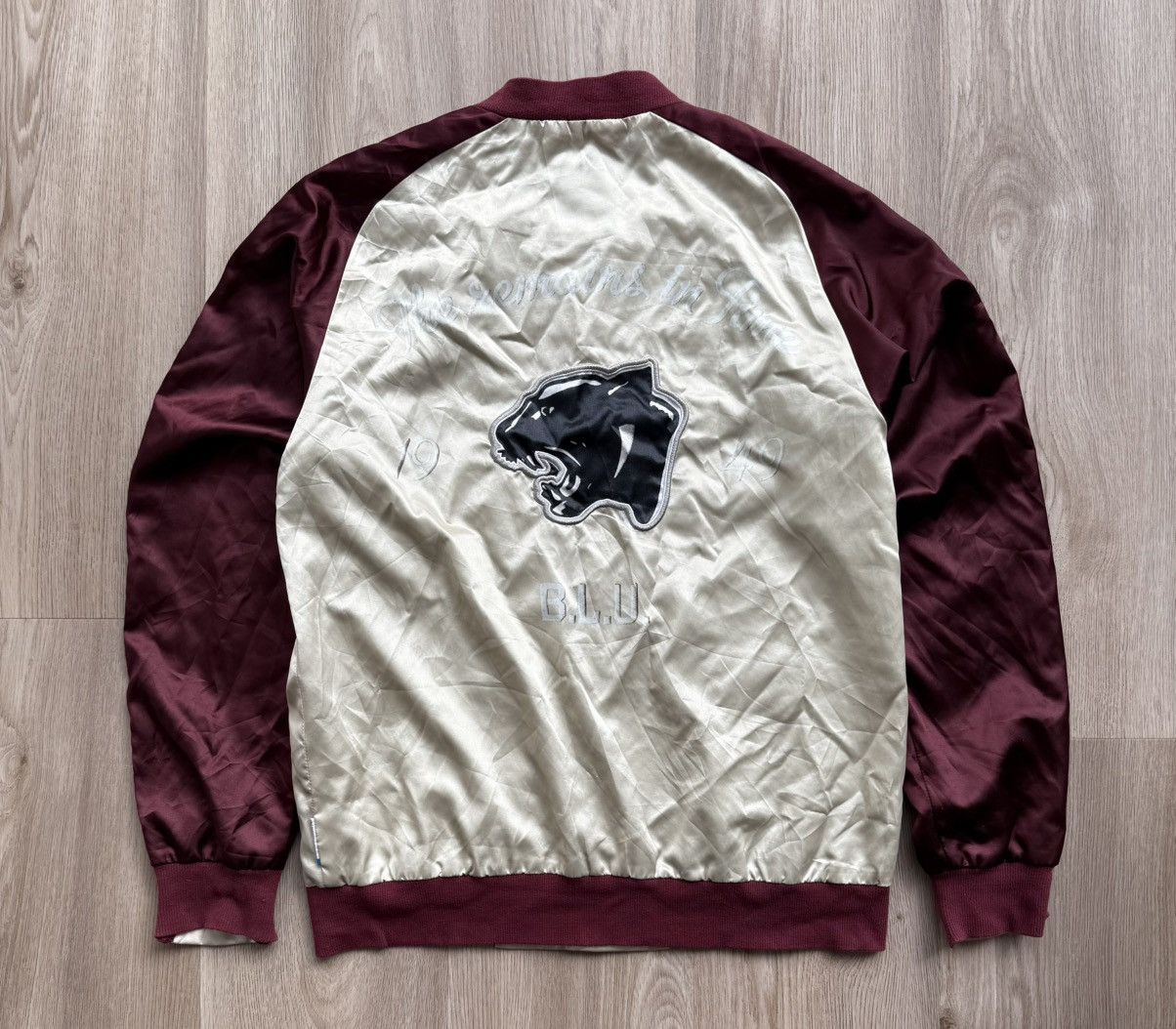 Vintage Adidas Blues 03 Sample Varsity Jacket