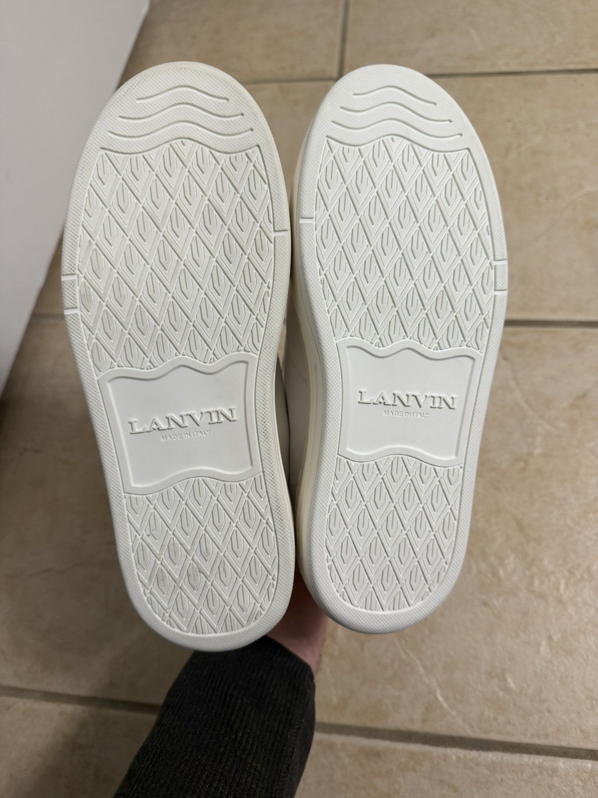 Lanvin Lambin DDB0 Platform Sneakers Size US 5 / IT 35 - 4 Thumbnail