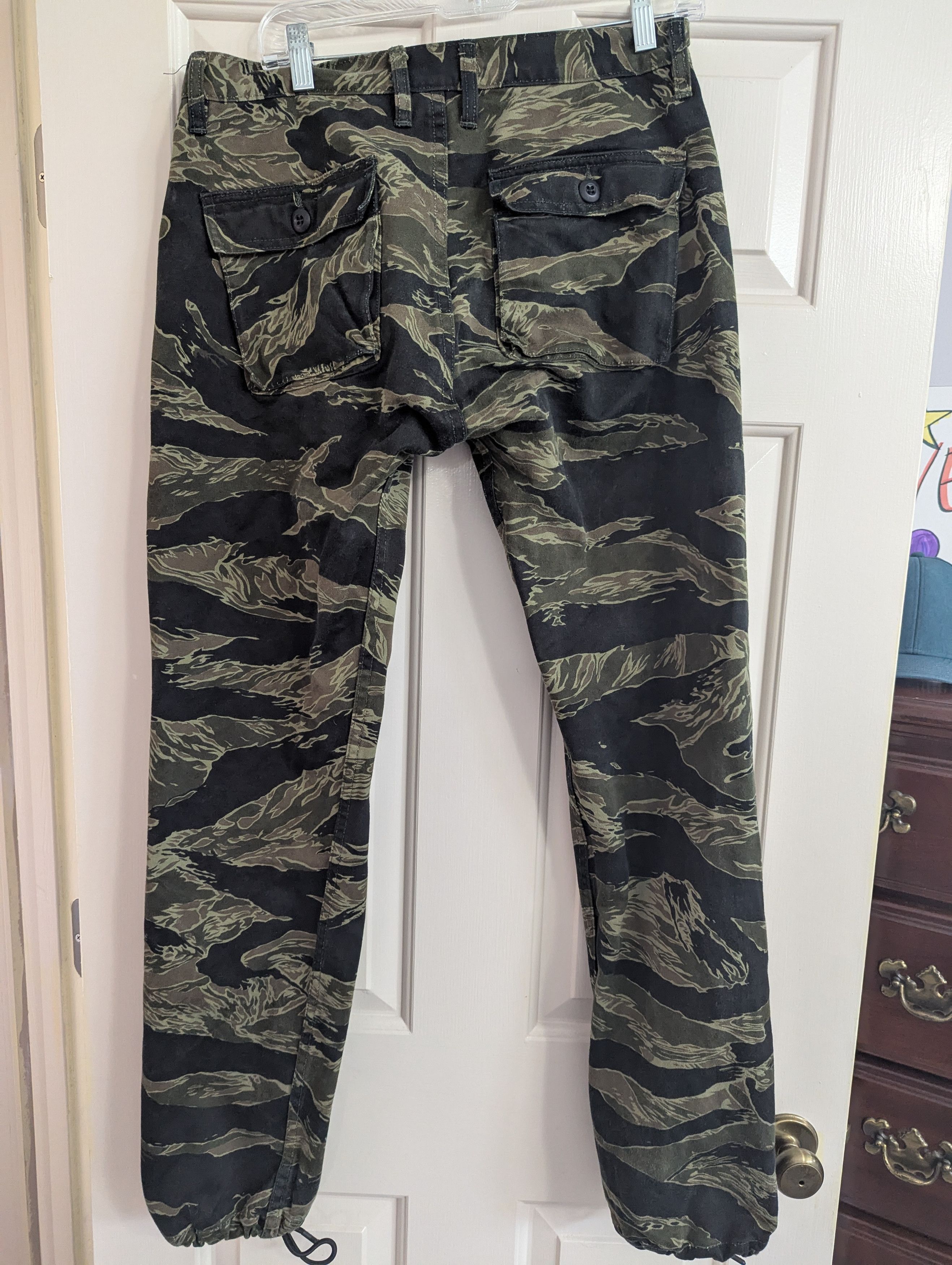 3sixteen Fatigue Pants Tiger Stipe Camo Size US 32 / EU 48 - 2 Thumbnail