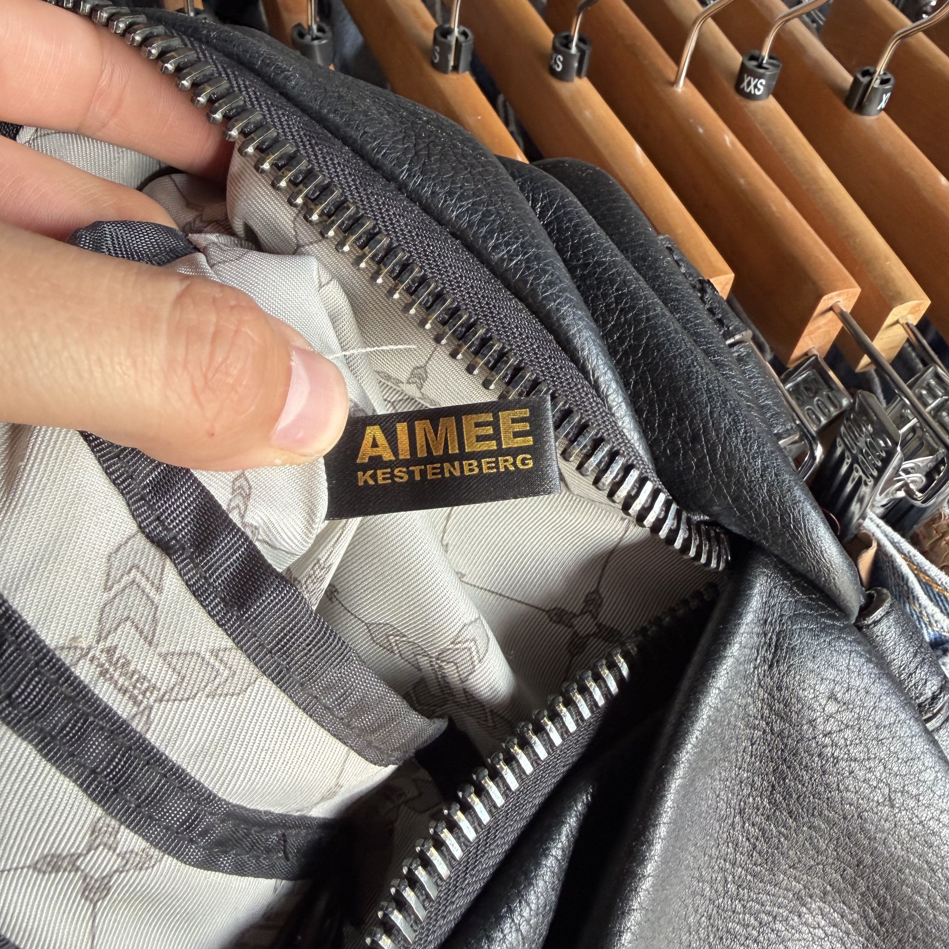 Other Aimee Kestenberg Backpack Tamitha Leather Peblled Full Zip Size ONE SIZE - 7 Thumbnail