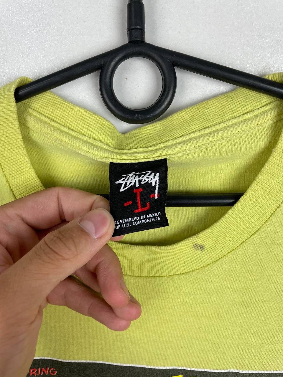 Stussy Stussy Peter Bagge 09 big print streetwear t-shirts size L Size US L / EU 52-54 / 3 - 3 Thumbnail