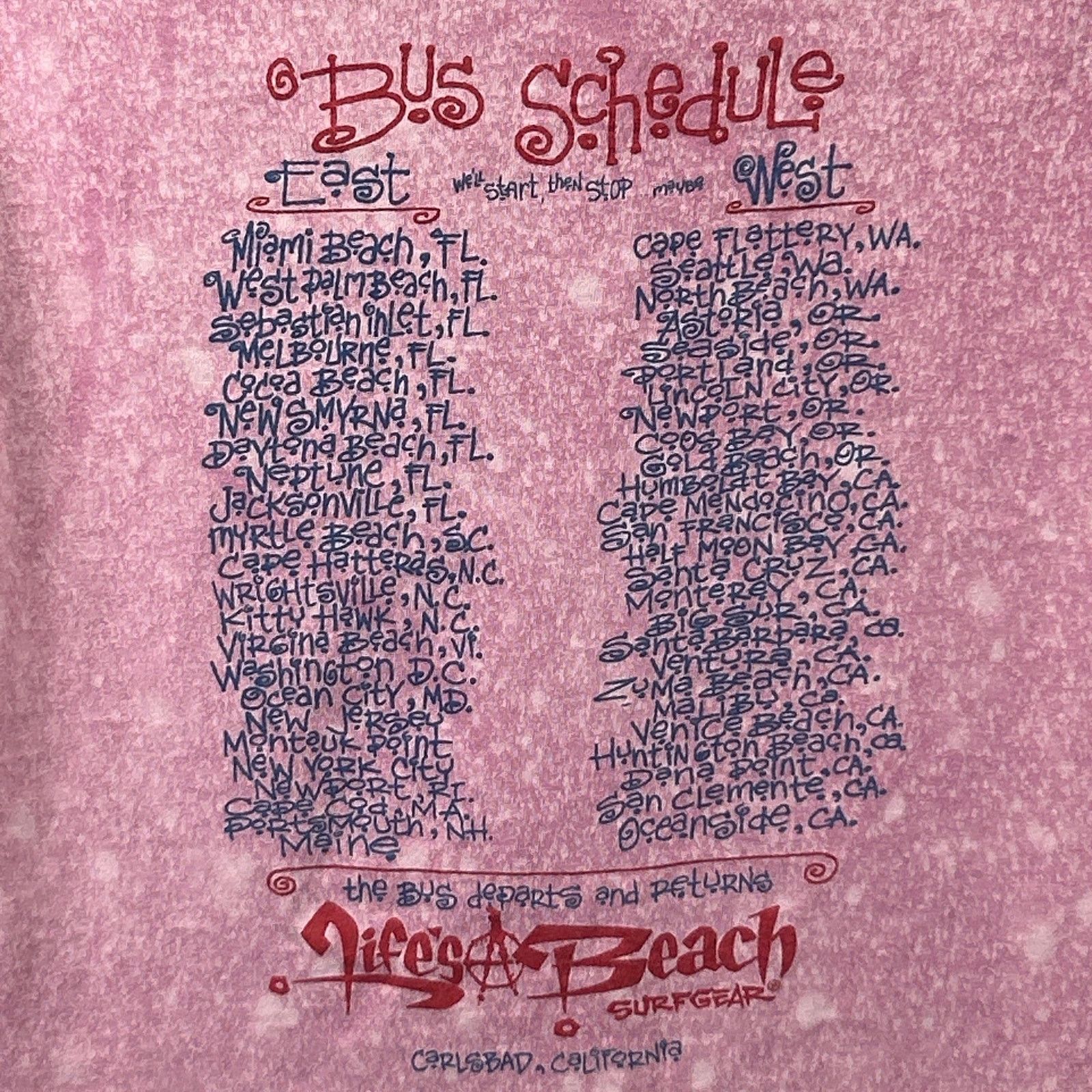 Vintage Vintage 90s MTV Rock the Vote Surf and Soul T Shirt Pink L Size US L / EU 52-54 / 3 - 7 Thumbnail