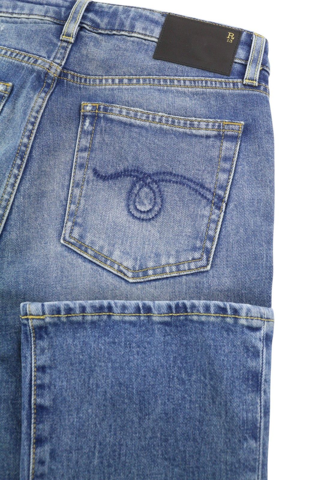 R13 KICK FIT 27 Jasper Faded Blue PS26 88277 Size 27" / US 4 / IT 40 - 6 Thumbnail