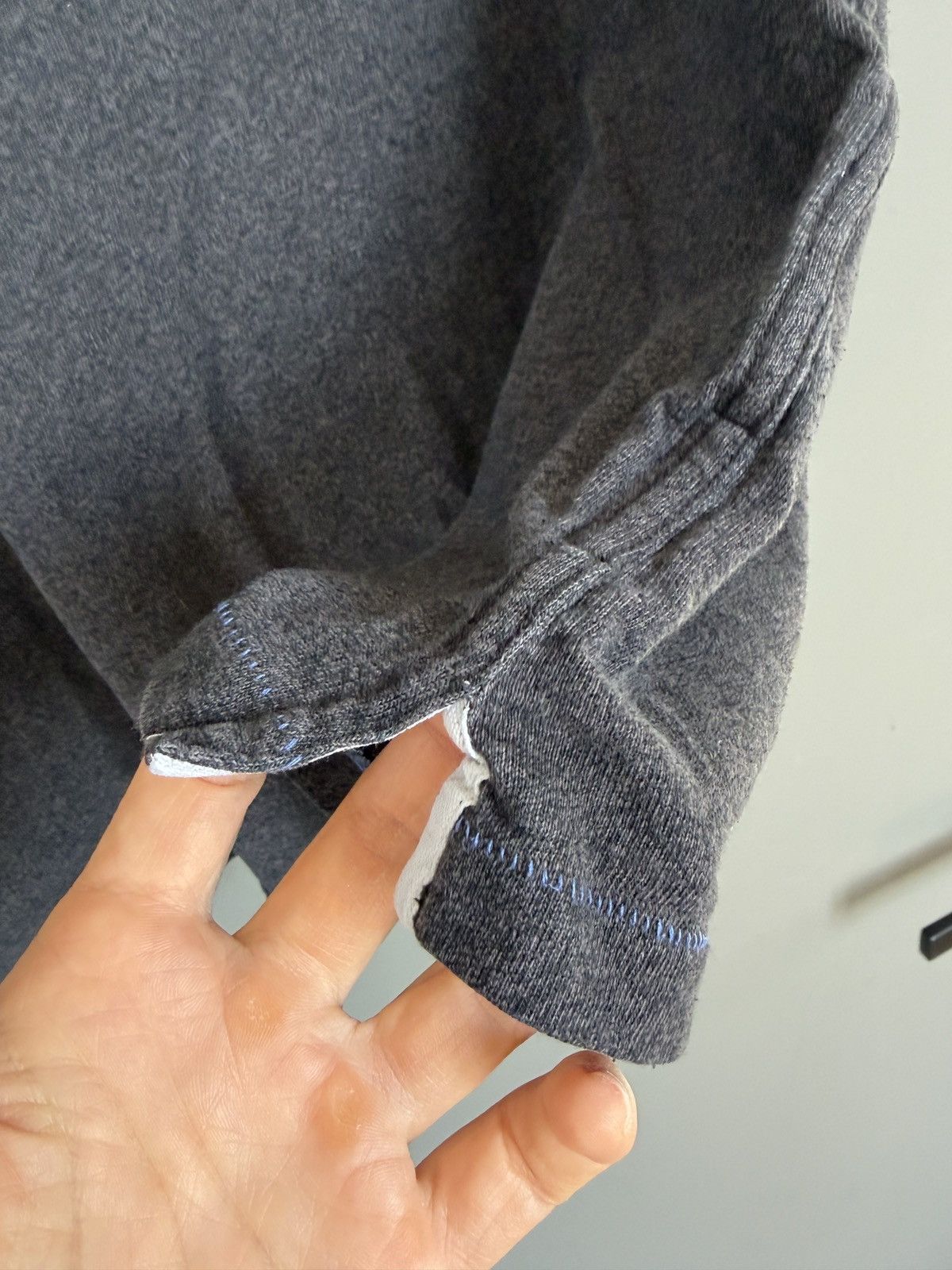 Rag & Bone Rag & Bone One Pocket Gray T-shirt Size US XL / EU 56 / 4 - 6 Thumbnail