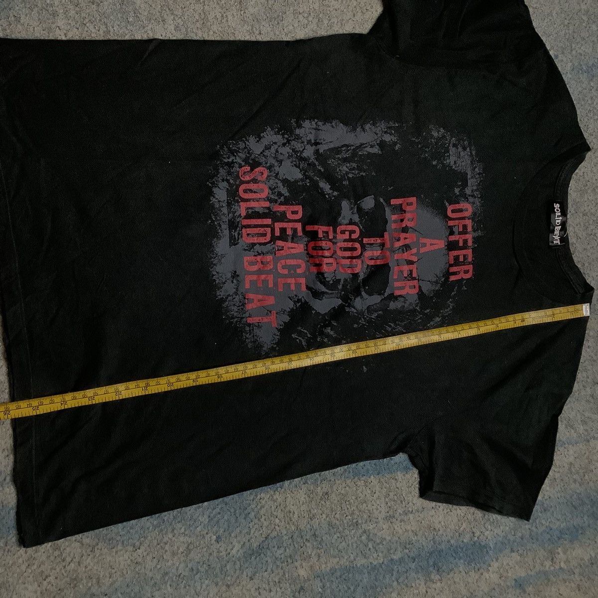 If Six Was Nine × Japanese Brand × Seditionaries Japanese Brand Solid Beat Y2K Tee Size US M / EU 48-50 / 2 - 8 Thumbnail