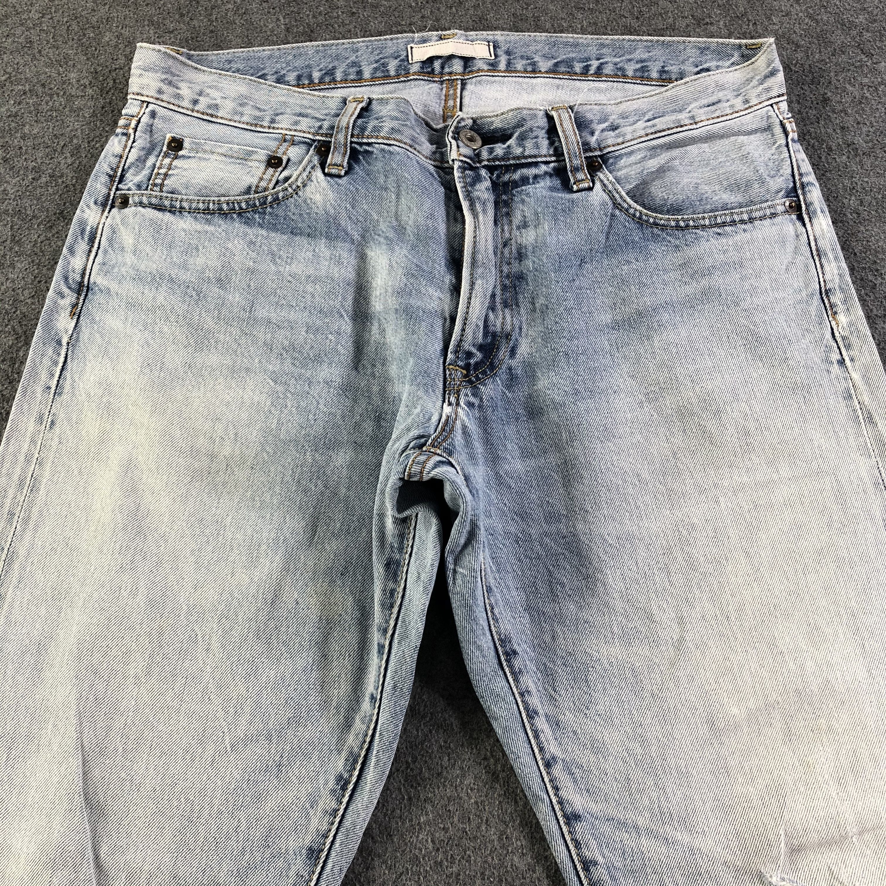 Uniqlo Light Wash Uniqlo Selvedge Jeans-J2966 Size US 34 / EU 50 - 3 Thumbnail