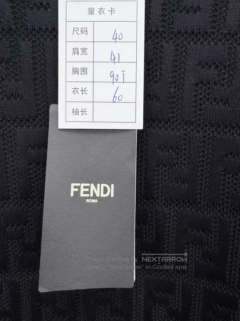Fendi Fendi Knitted short-sleeve Size XS / US 0-2 / IT 36-38 - 3 Thumbnail