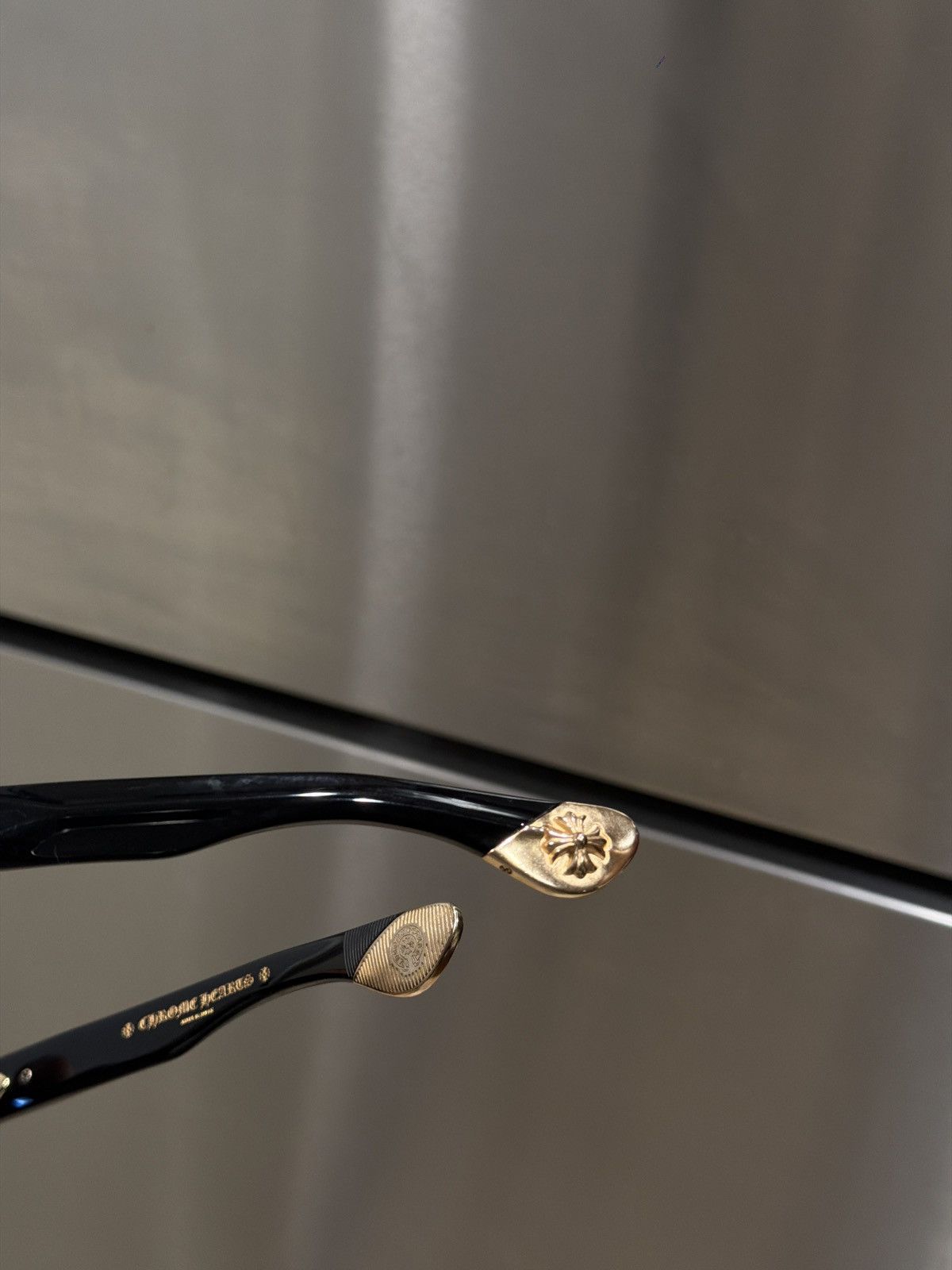 Chrome Hearts Gold Sluss bussin II 2 sunglasses Size ONE SIZE - 6 Thumbnail