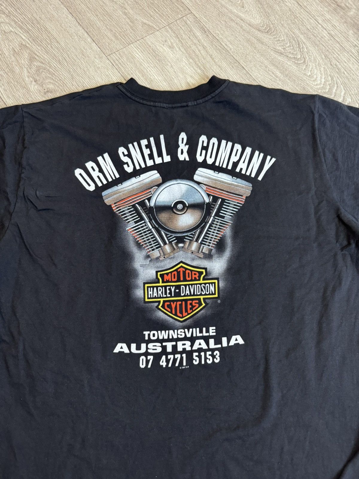 Harley Davidson 🔷Vintage Harley Davidson T-shirt 90s🔷 Size US XL / EU 56 / 4 - 8 Thumbnail