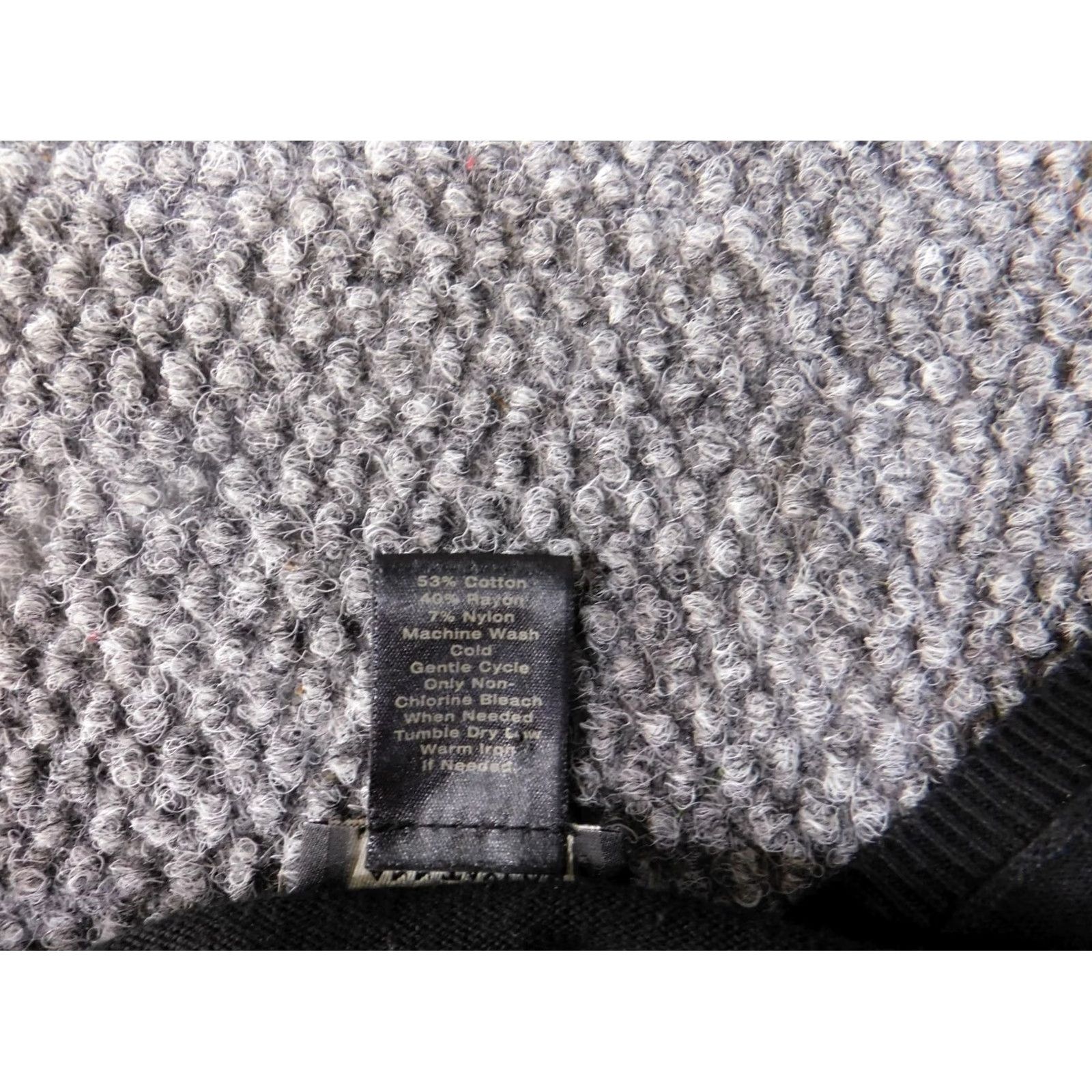 Ann Taylor Ann Taylor Sweater Cardigan Black Small Crew Neck Long Sleeve Rib Knit Stretch Classic Size S / US 4 / IT 40 - 6 Thumbnail