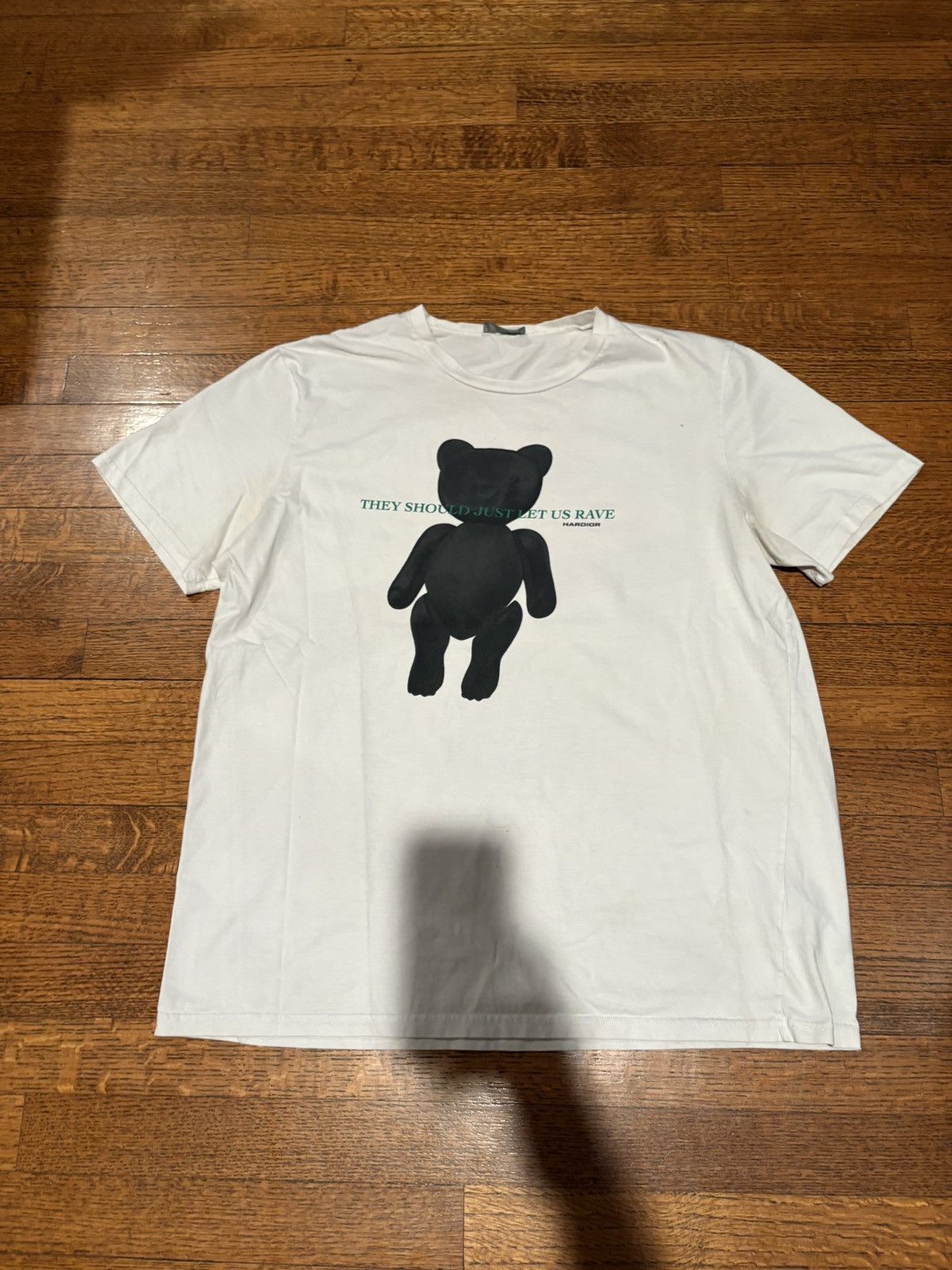 Dior Dior Cotton "Let us rave HARDIOR" t-shirt 2017 Size US L / EU 52-54 / 3 - 1 Thumbnail