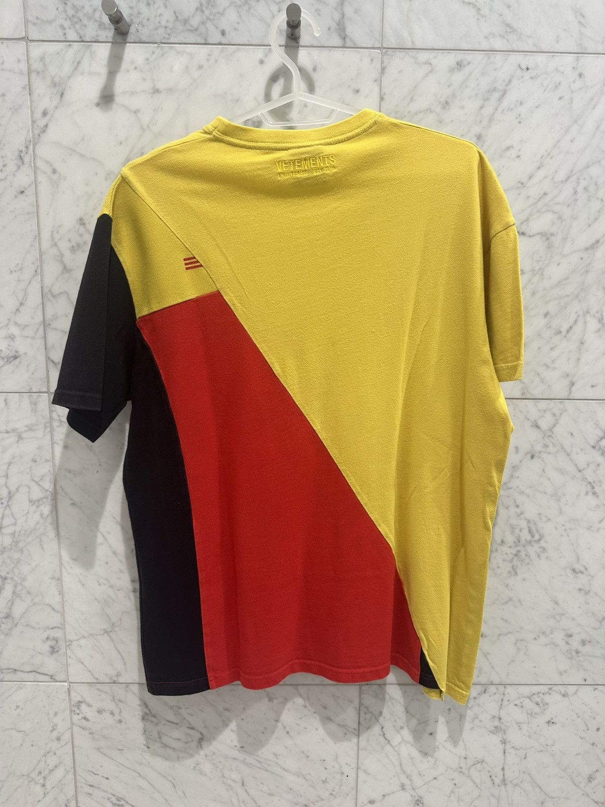 vetements DHL Tシャツ Vetements Yellow Dhl Double T-shirt for Men | Lyst