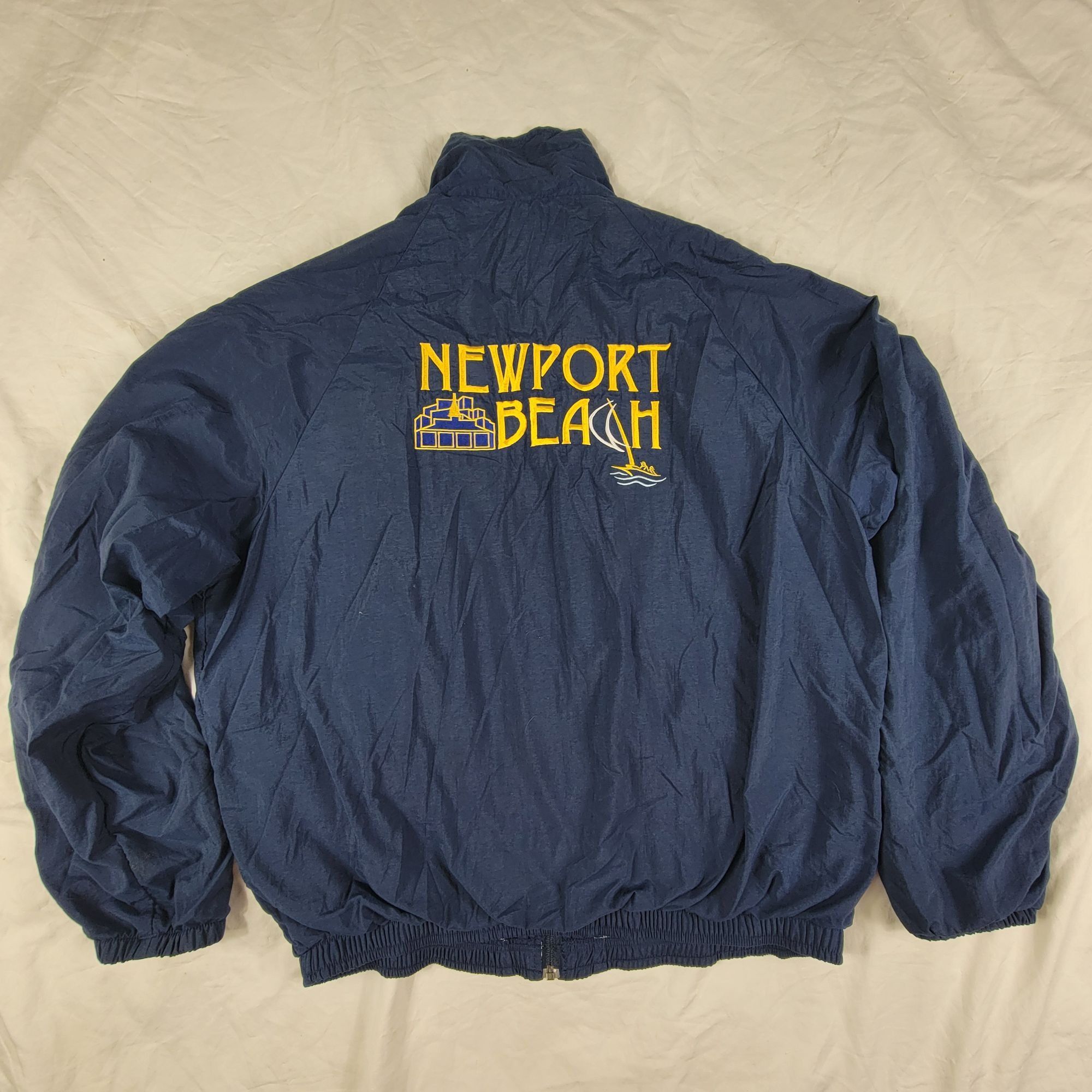 Other Purcells Activewear Newport Beach Adults XL Blue Full Zip Ja Size US XL / EU 56 / 4 - 1 Thumbnail