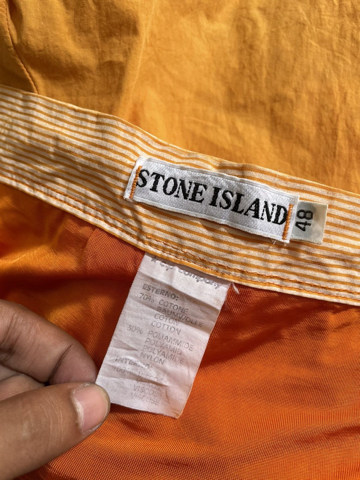 Stone Island Vintage rare 80’s Stone Island Marina iconic shorts pants Size US 34 / EU 50 - 3 Thumbnail