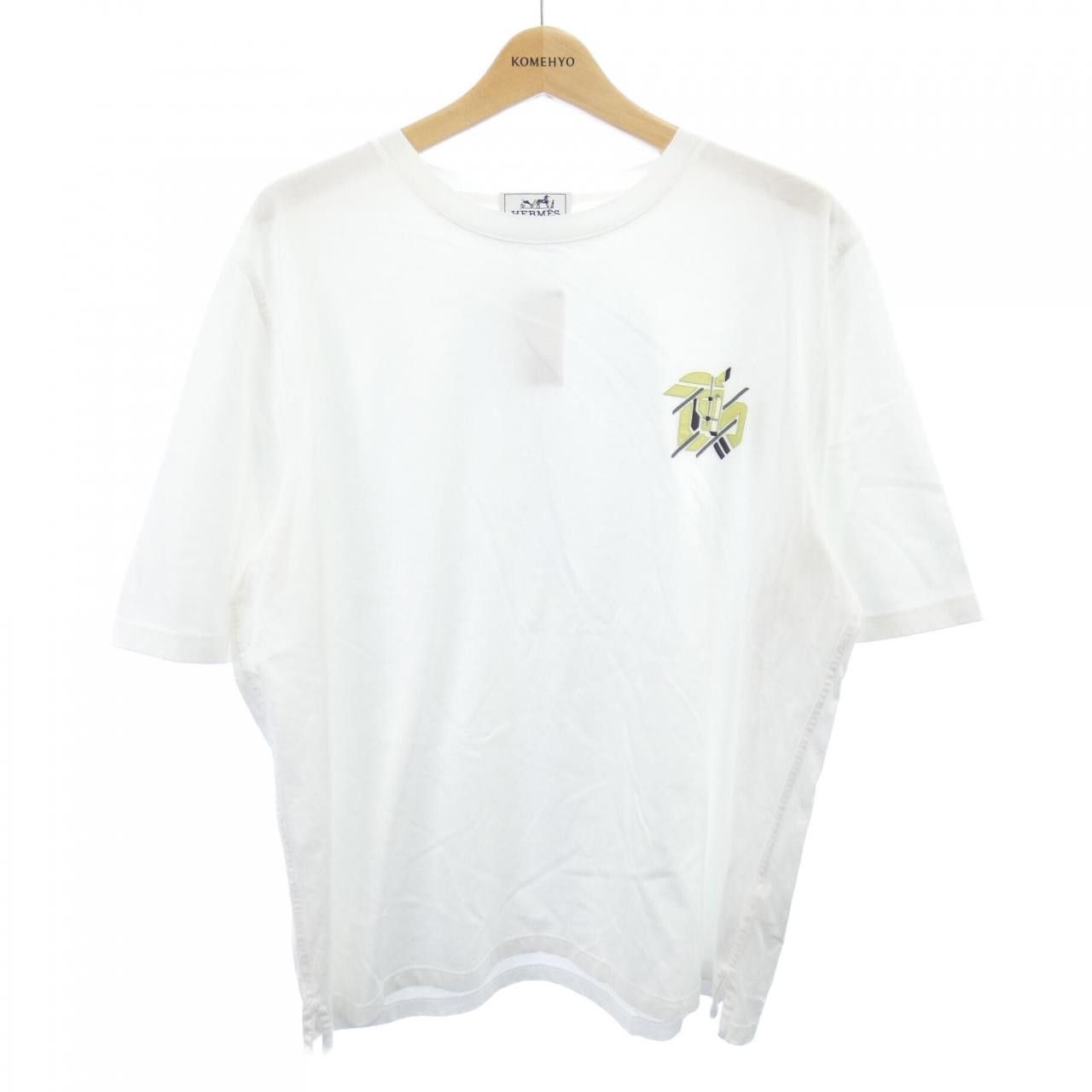 Hermes Hermes Hermes Cotton T Shirt XL Textile T-Shirts DUTY FREE for USA Size ONE SIZE - 1 Thumbnail
