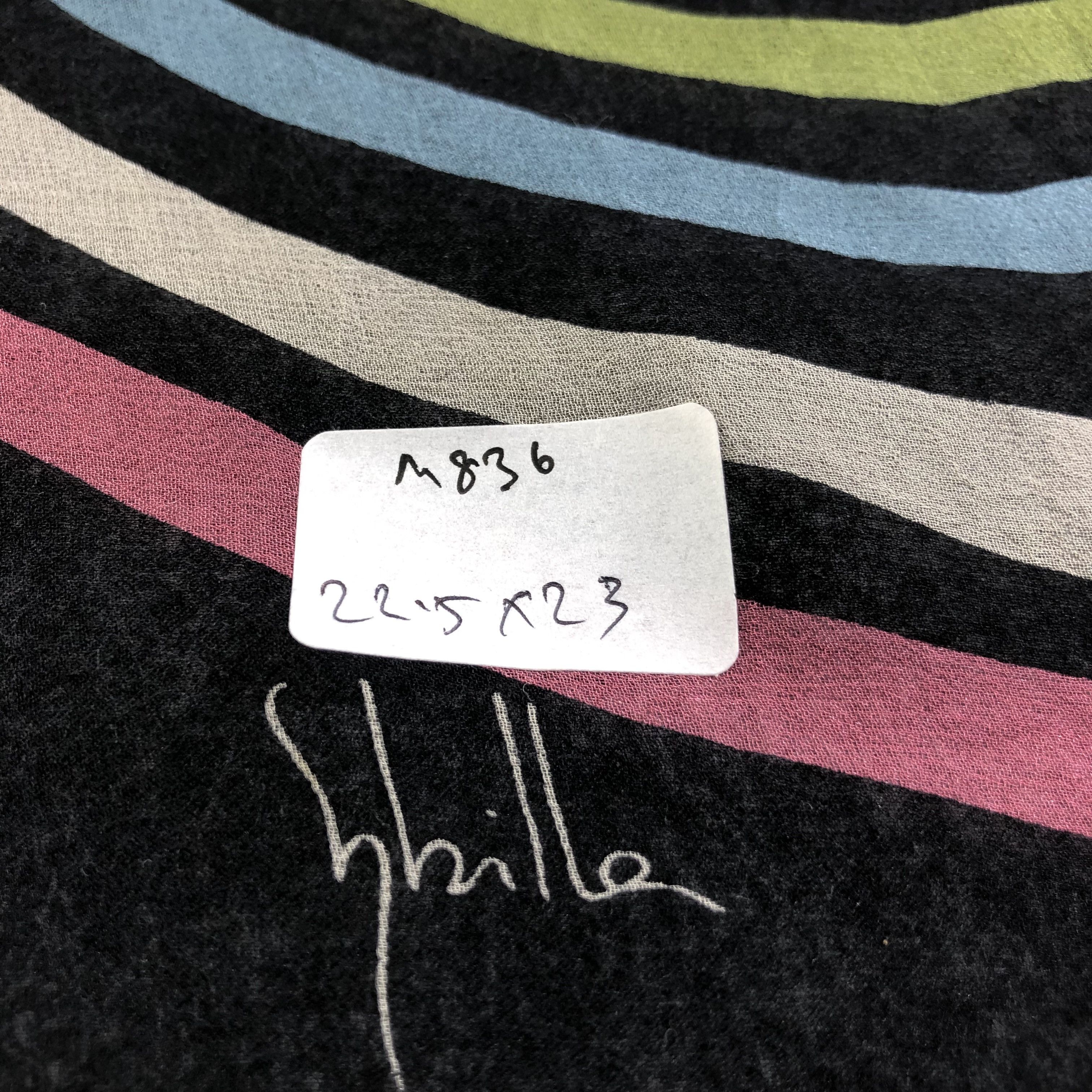 Vintage Shilla Abstract Silk Scarf M836 Size ONE SIZE - 6 Thumbnail