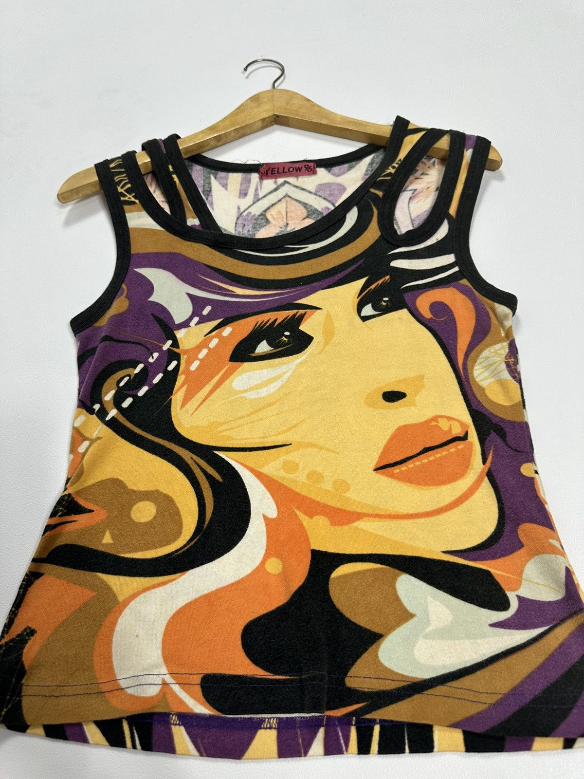 Other Yellow 96 Nice Design Faces And Barong Art Tops Size M / US 6-8 / IT 42-44 - 7 Thumbnail