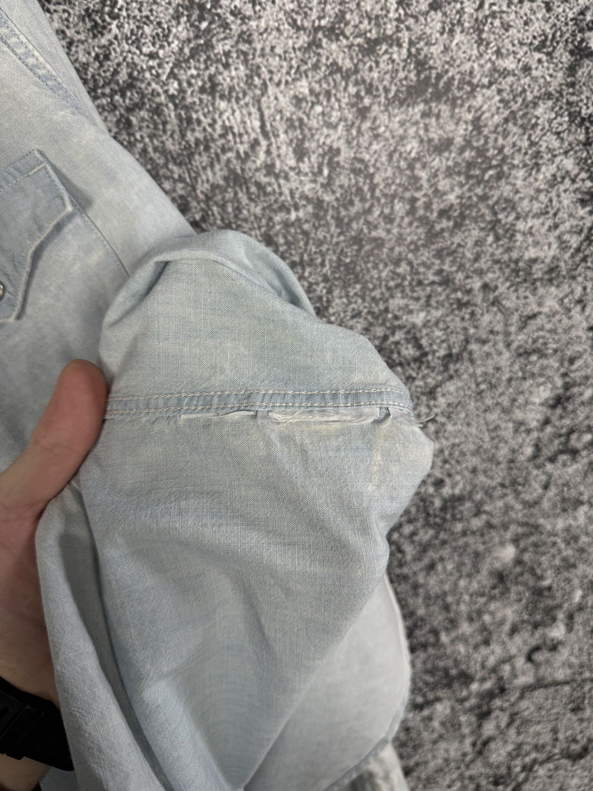 Levi's Levi’s Long Sleeve Denim Shirt Snap Button Blue Size M Size US M / EU 48-50 / 2 - 8 Thumbnail
