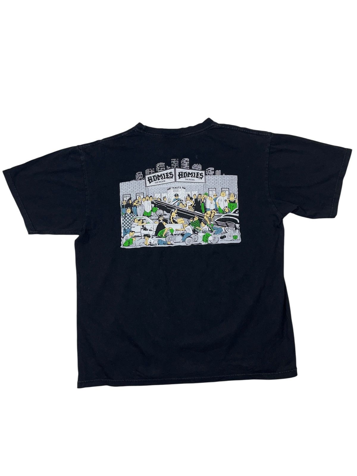 Homies Vintage Homies The Movie David Gonzales DGA Lowrider Shirt Size US XL / EU 56 / 4 - 3 Thumbnail