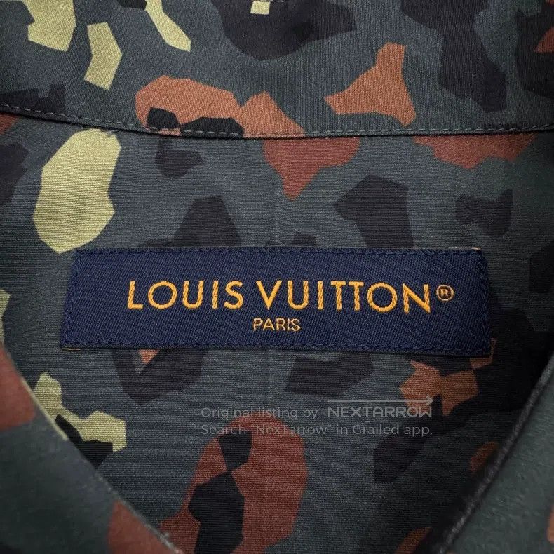 Louis Vuitton Louis Vuitton Fw25 nigo co-branded short sleeve shirt Size US M / EU 48-50 / 2 - 2 Thumbnail
