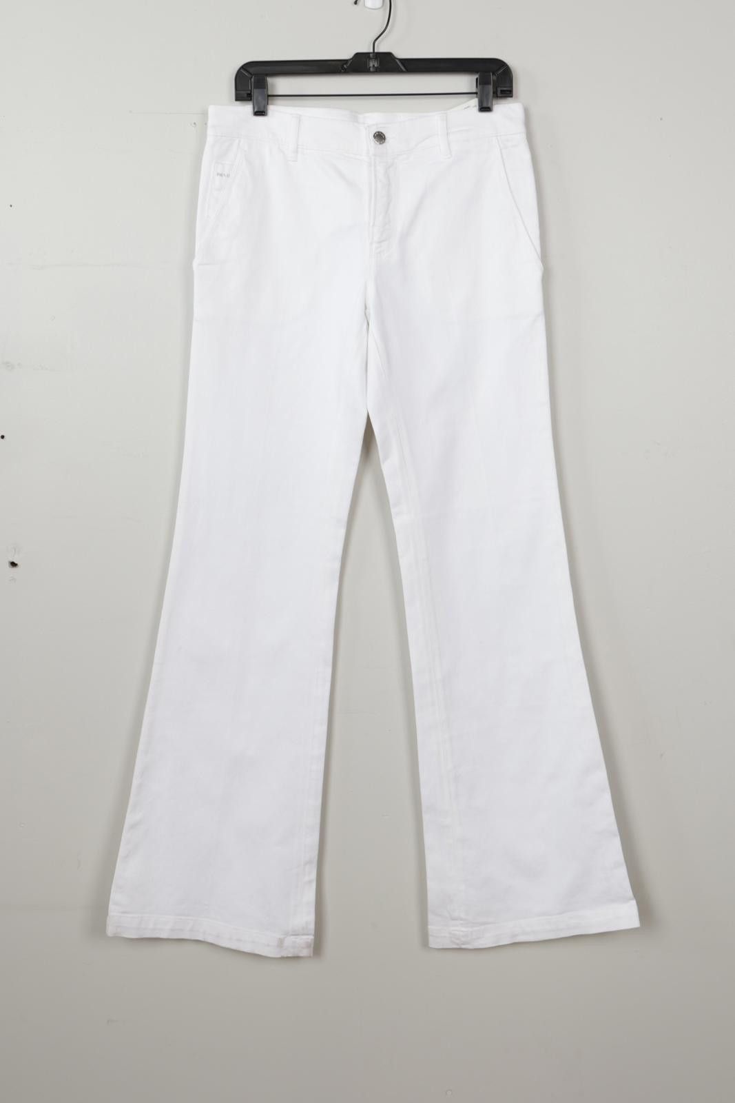 Prada 00's Prada Luna Rossa Relax Fit Flared Pant Size 40" / US 18 - 1 Thumbnail