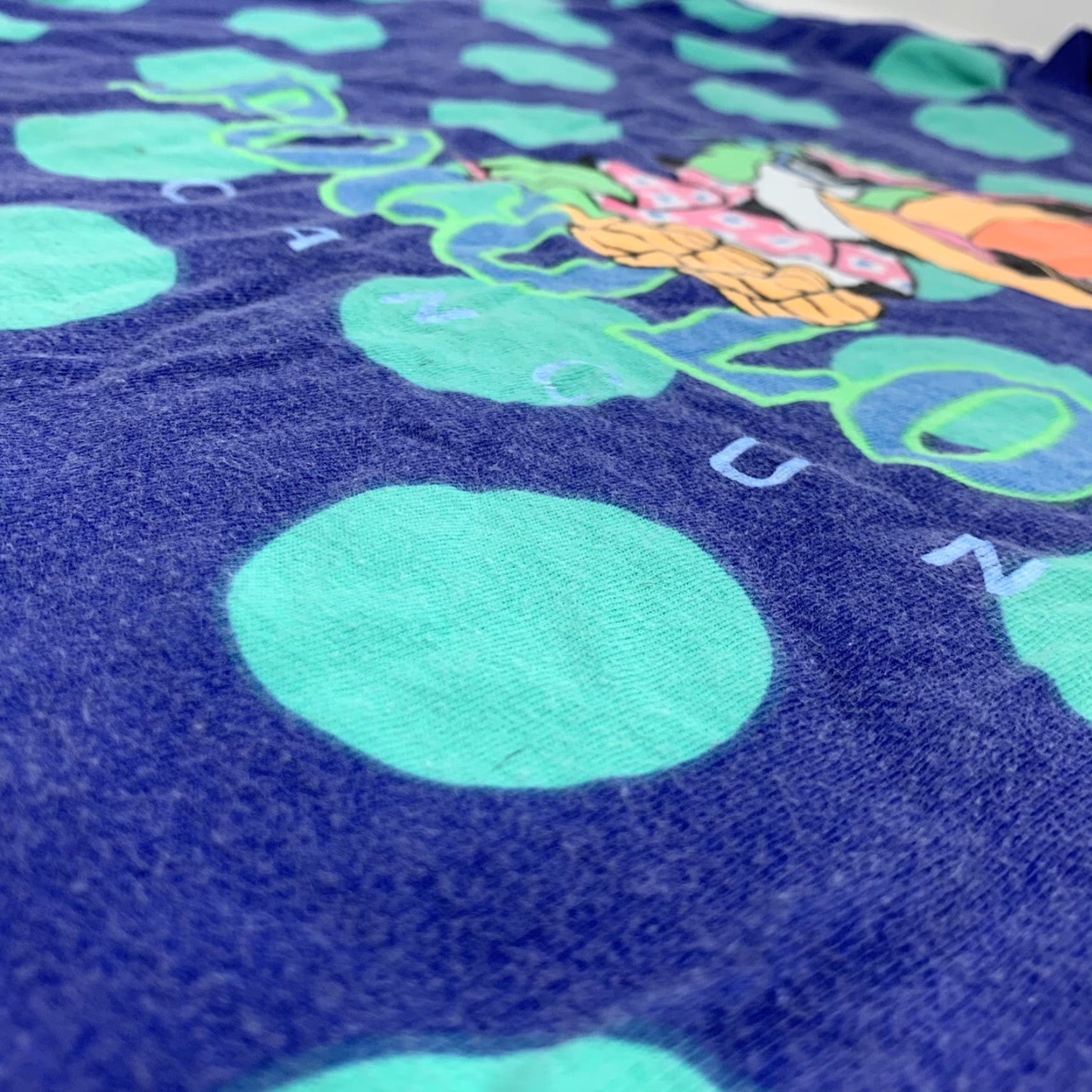 Vintage VINTAGE Poco Loco Cancun T Shirt Adult Large Blue Polka Dots Nature Bird Travel Shirt Mens L Blue Polka Dot 90s Vintage Size US L / EU 52-54 / 3 - 4 Thumbnail