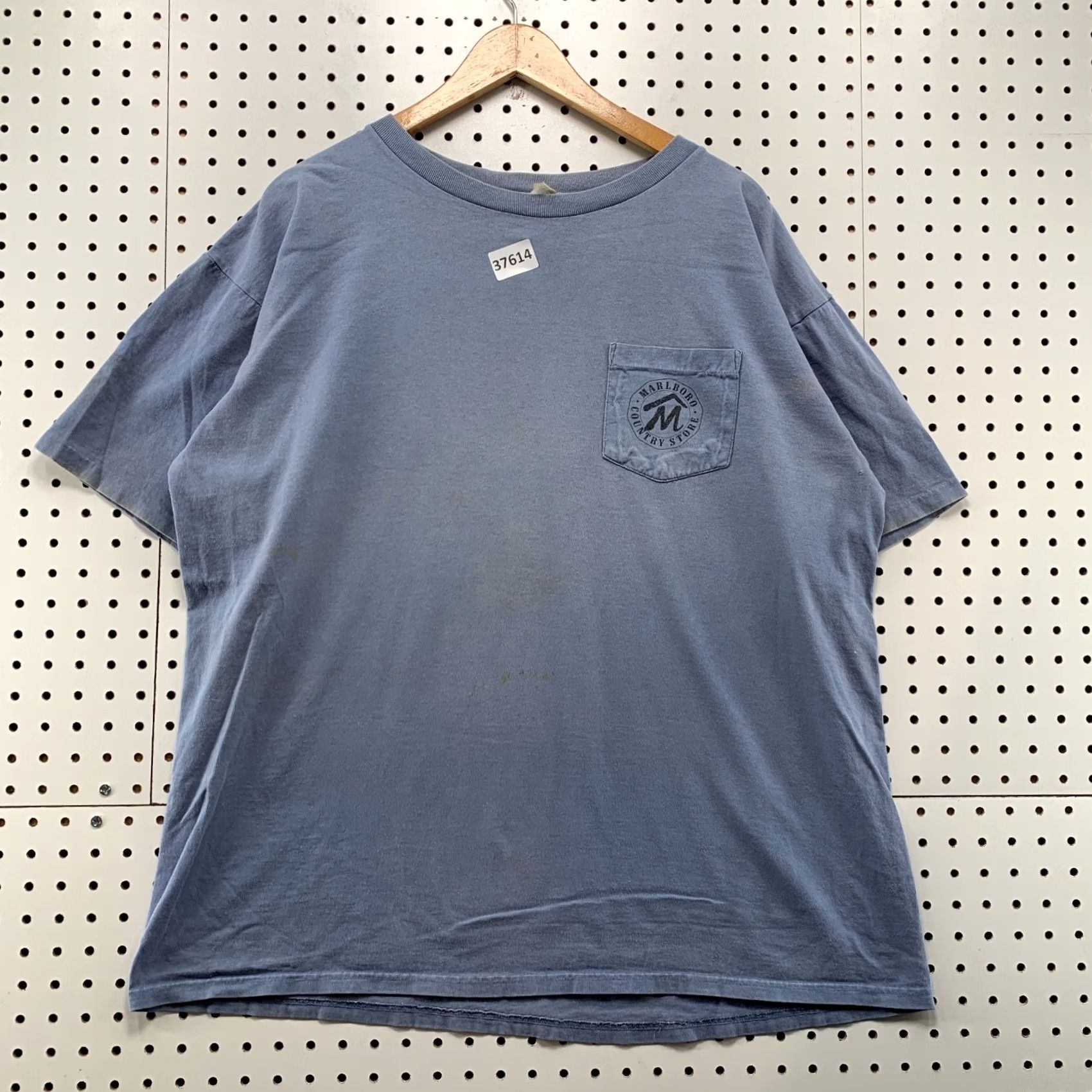 Marlboro VINTAGE Marlboro Shirt Mens XL Blue Cowboys Boots Pocket Fits Made USA Size US XL / EU 56 / 4 - 2 Thumbnail