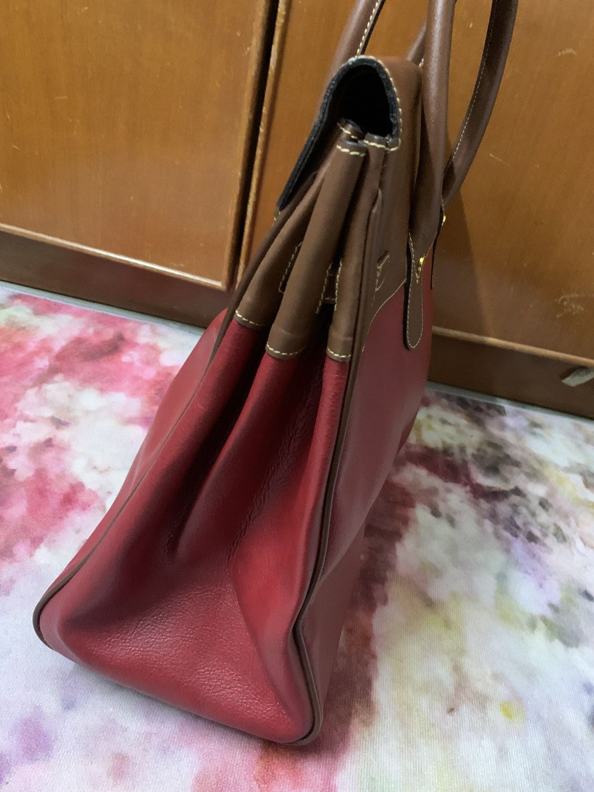 Handmade Jump Bernard Ehret France 1of1 Birkin Bag Vintage Size ONE SIZE - 5 Thumbnail