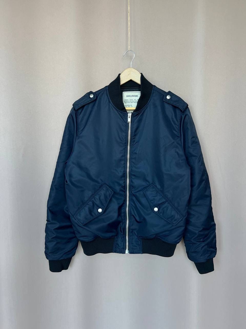 Zadig & Voltaire Zadig & Voltaire Benet Twill Bomber Men's Size L Jacket Size US L / EU 52-54 / 3 - 1 Thumbnail