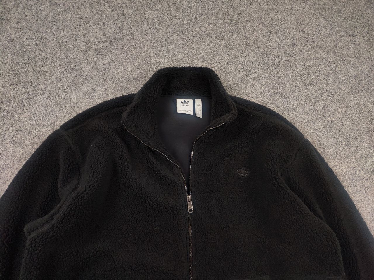 Adidas Adidas Originals Premium Polar Fleece Teddy Zip Jacket Size US L / EU 52-54 / 3 - 7 Thumbnail