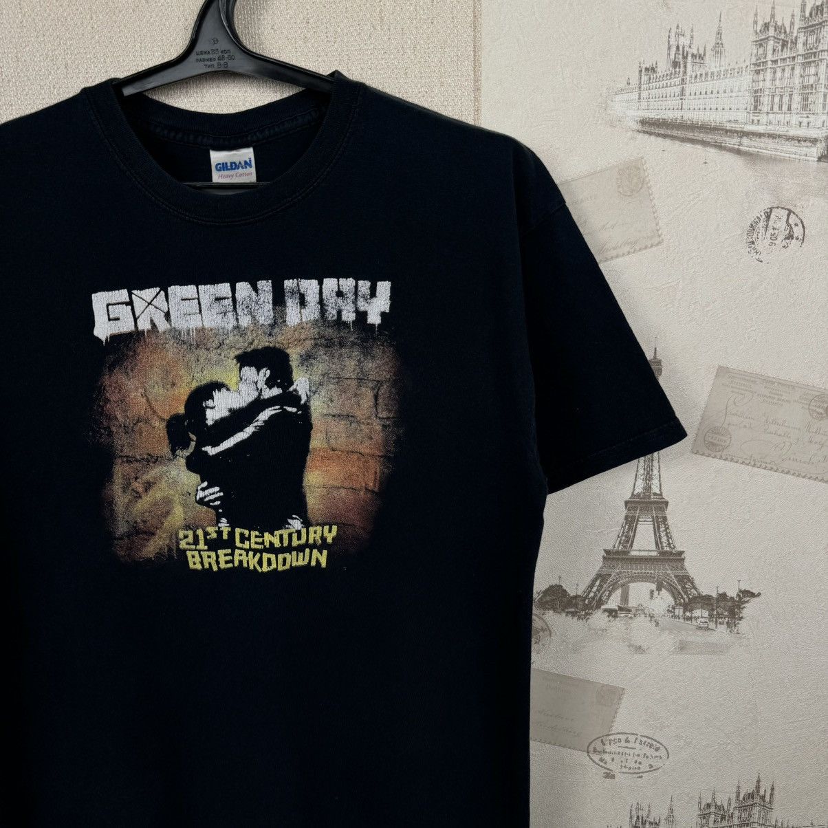 Other Vintage Green Day T shirt 21-st Century Breakdown 2009 L Size US L / EU 52-54 / 3 - 10 Thumbnail
