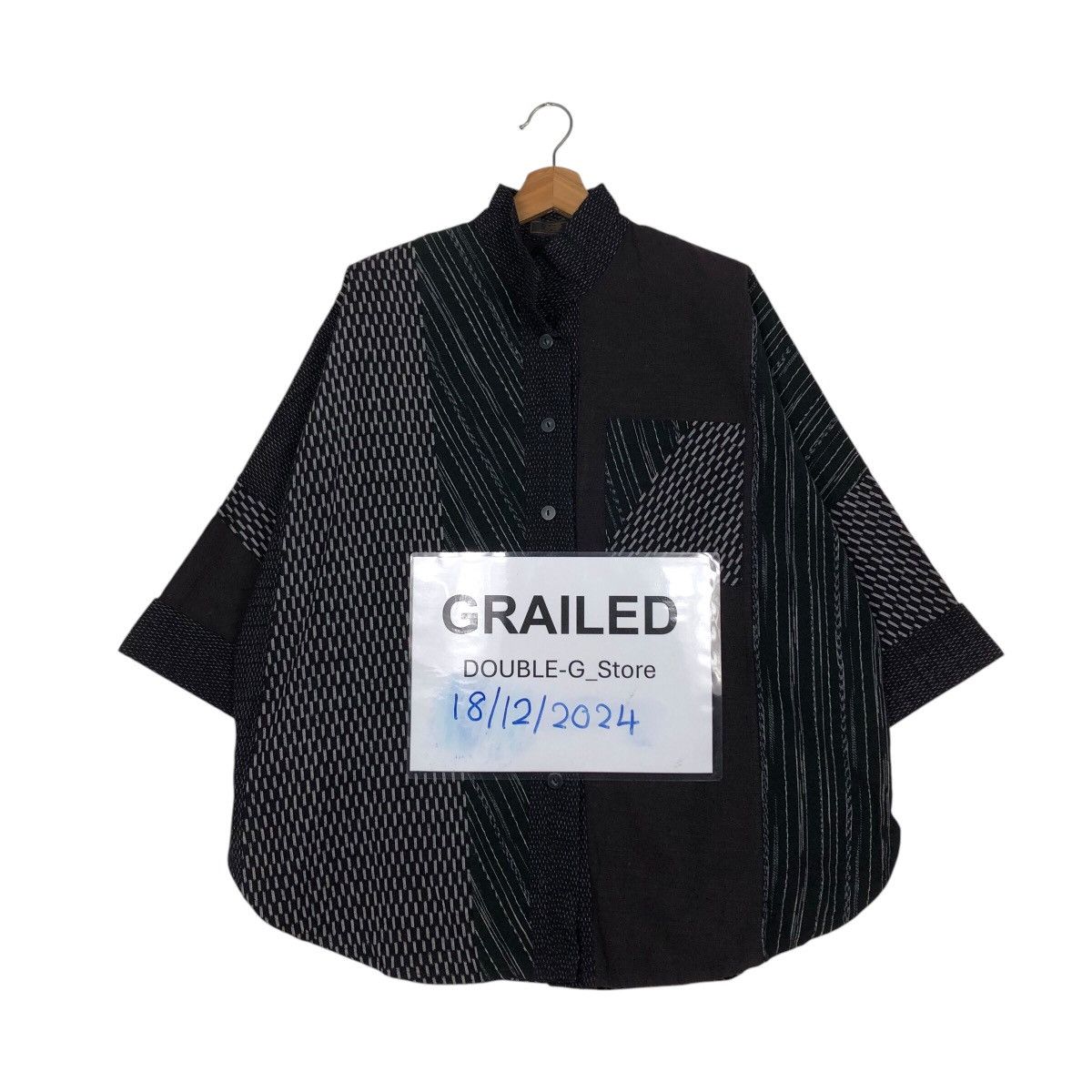 📌Vintage Indigo Button Jacket Japanese Brand Issey Miyake
