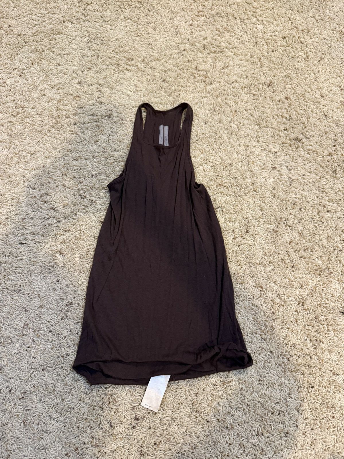 Rick Owens Blood Tank Top Size US S / EU 44-46 / 1 - 1 Thumbnail
