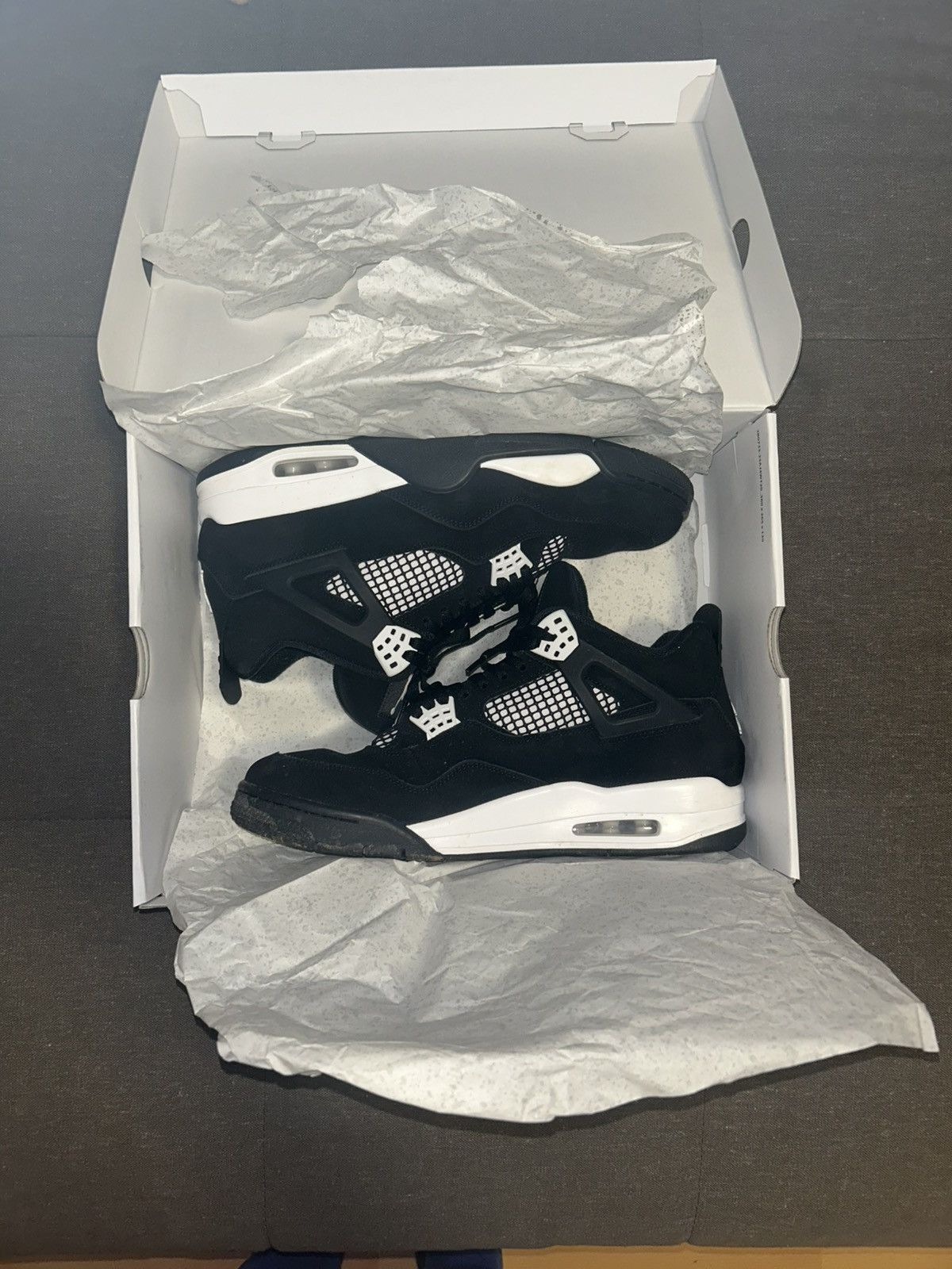 Jordan Brand Jordan 4 White Thunder Size US 12.5 / EU 45-46 - 7 Thumbnail