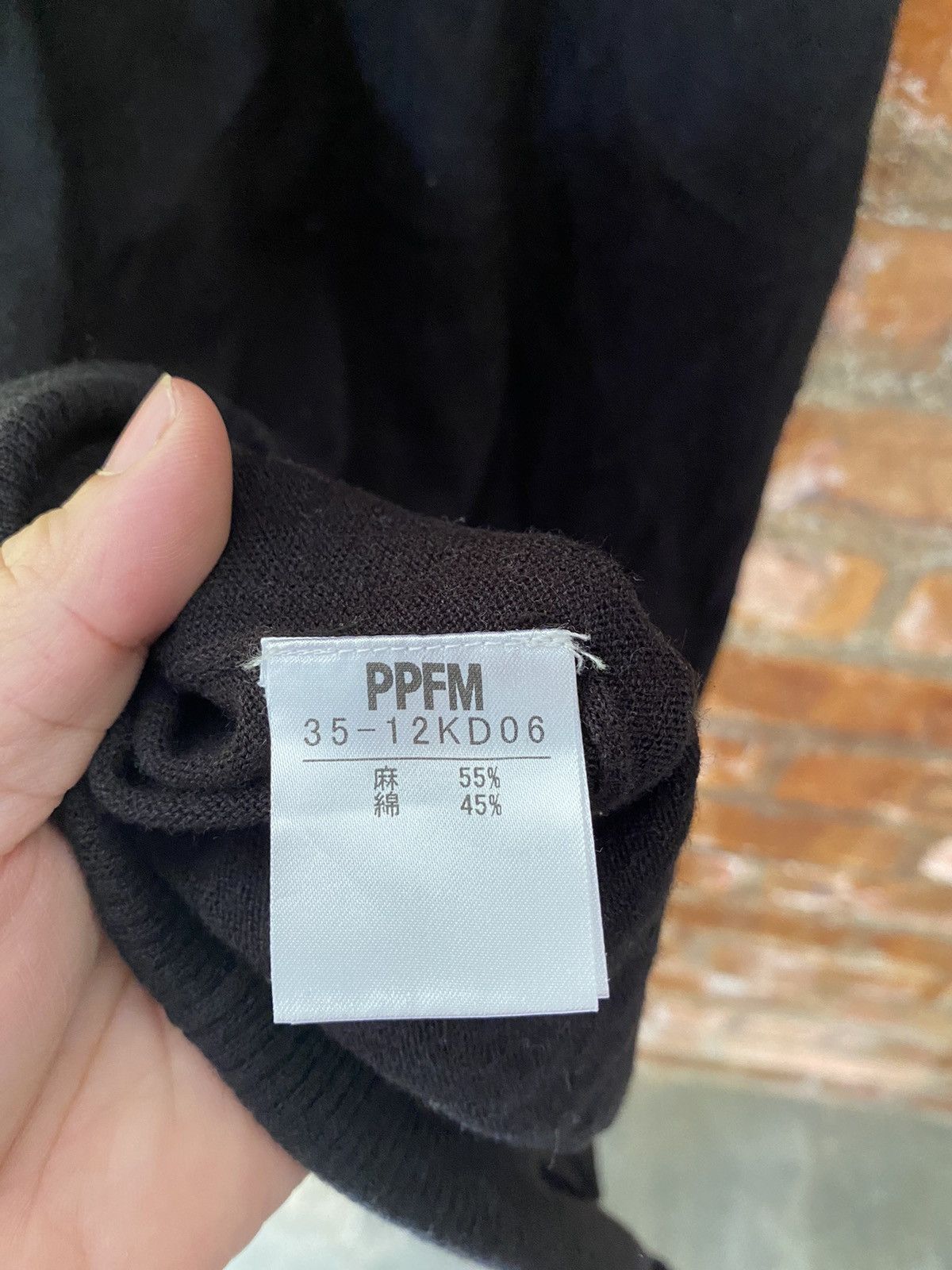 PPFM 2000s PPFM Vkei superblack long hoodie Size US M / EU 48-50 / 2 - 9 Thumbnail