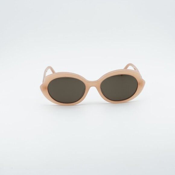Loewe Loewe LW40147F 72E Sunglasses Pink Geometric Frame, Brown Size ONE SIZE - 3 Thumbnail