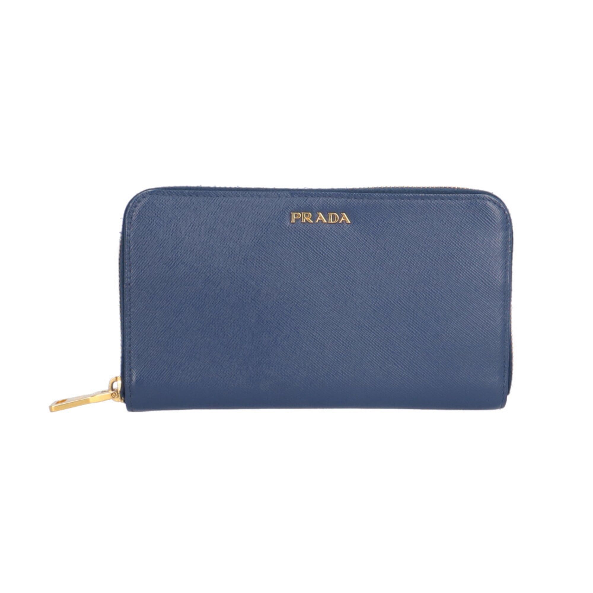 Prada Pre-owned Prada Saffiano Leather Long Wallet, 1MO506, Women's Size ONE SIZE - 1 Thumbnail